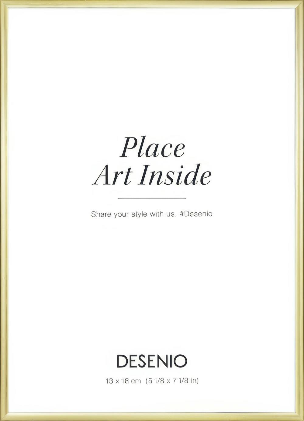 Cadre doré pour Affiche, style moderne pour toile ou typographie