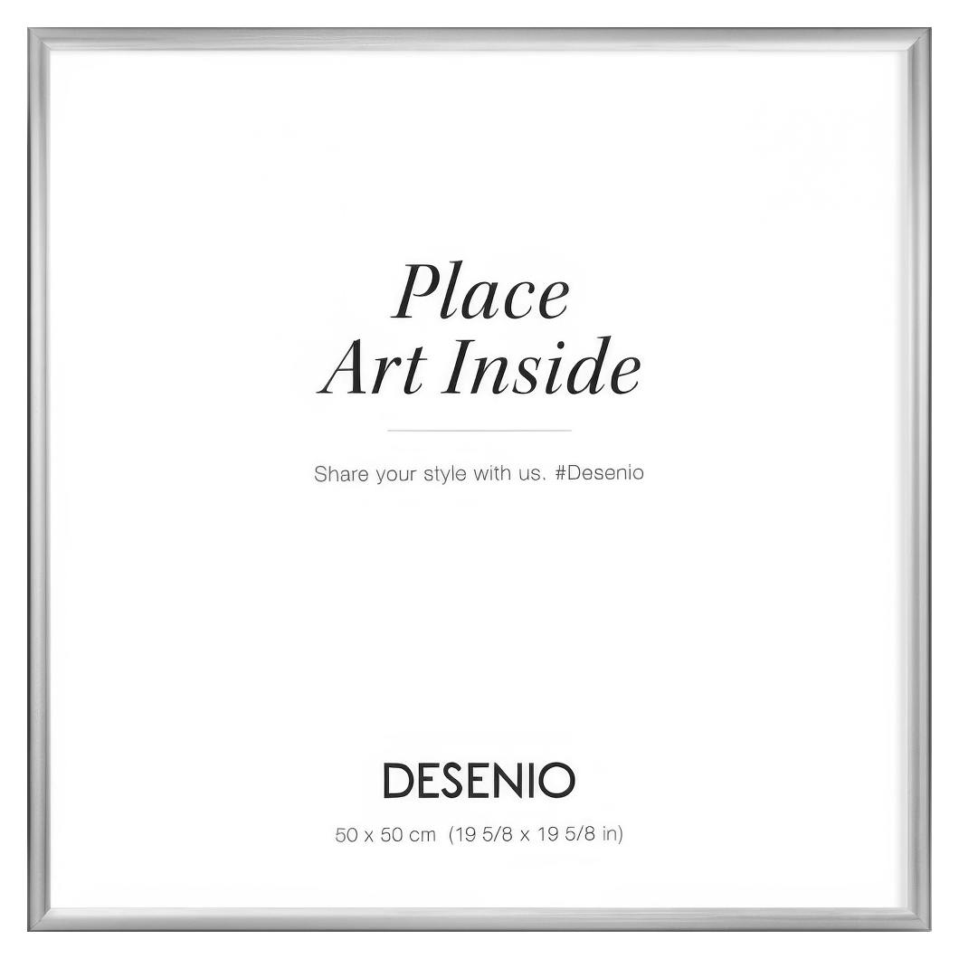 Picture frame Silver, 50x50 plexi (50x50 cm)