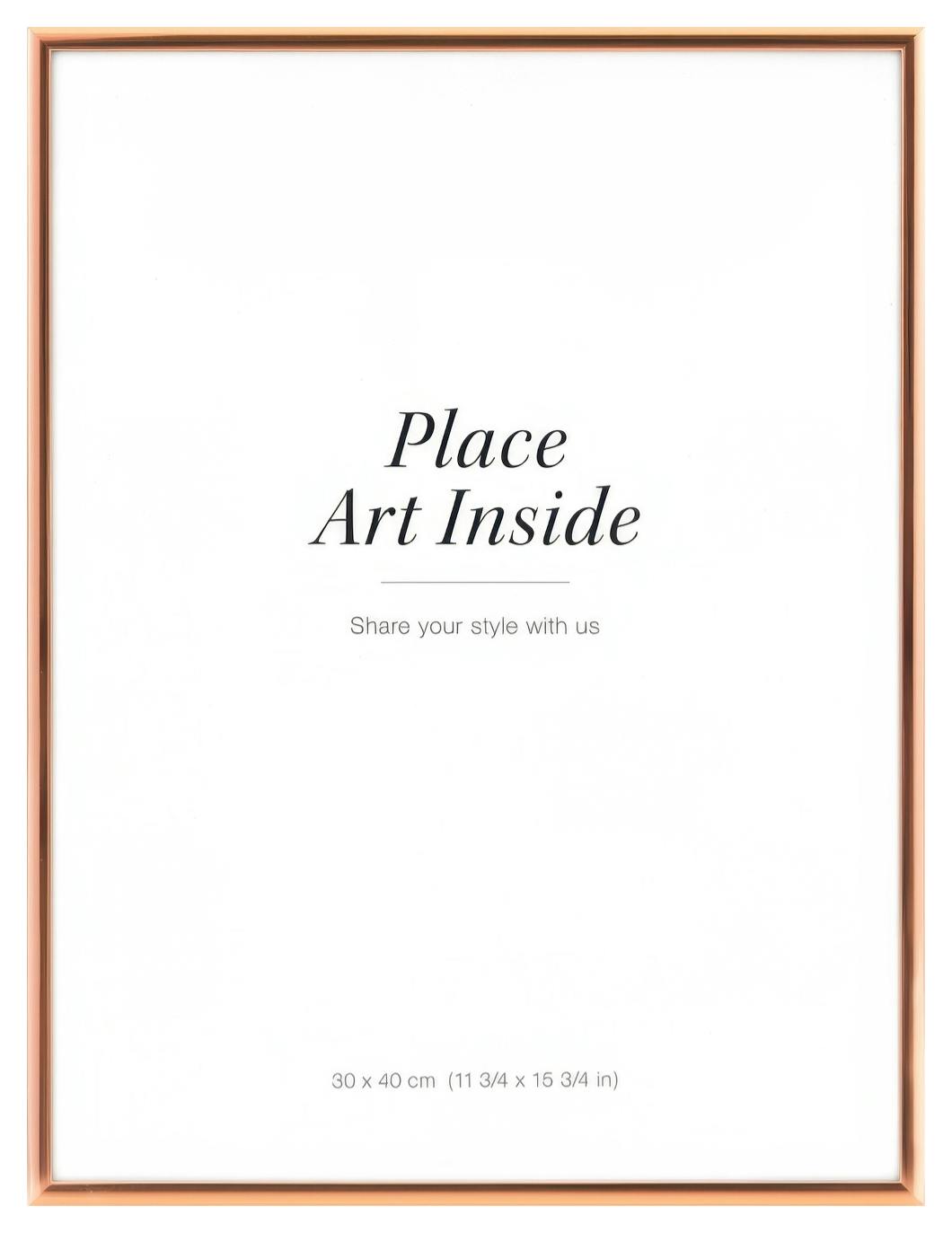 Picture frame Copper, 30x40 plexi (30x40 cm)