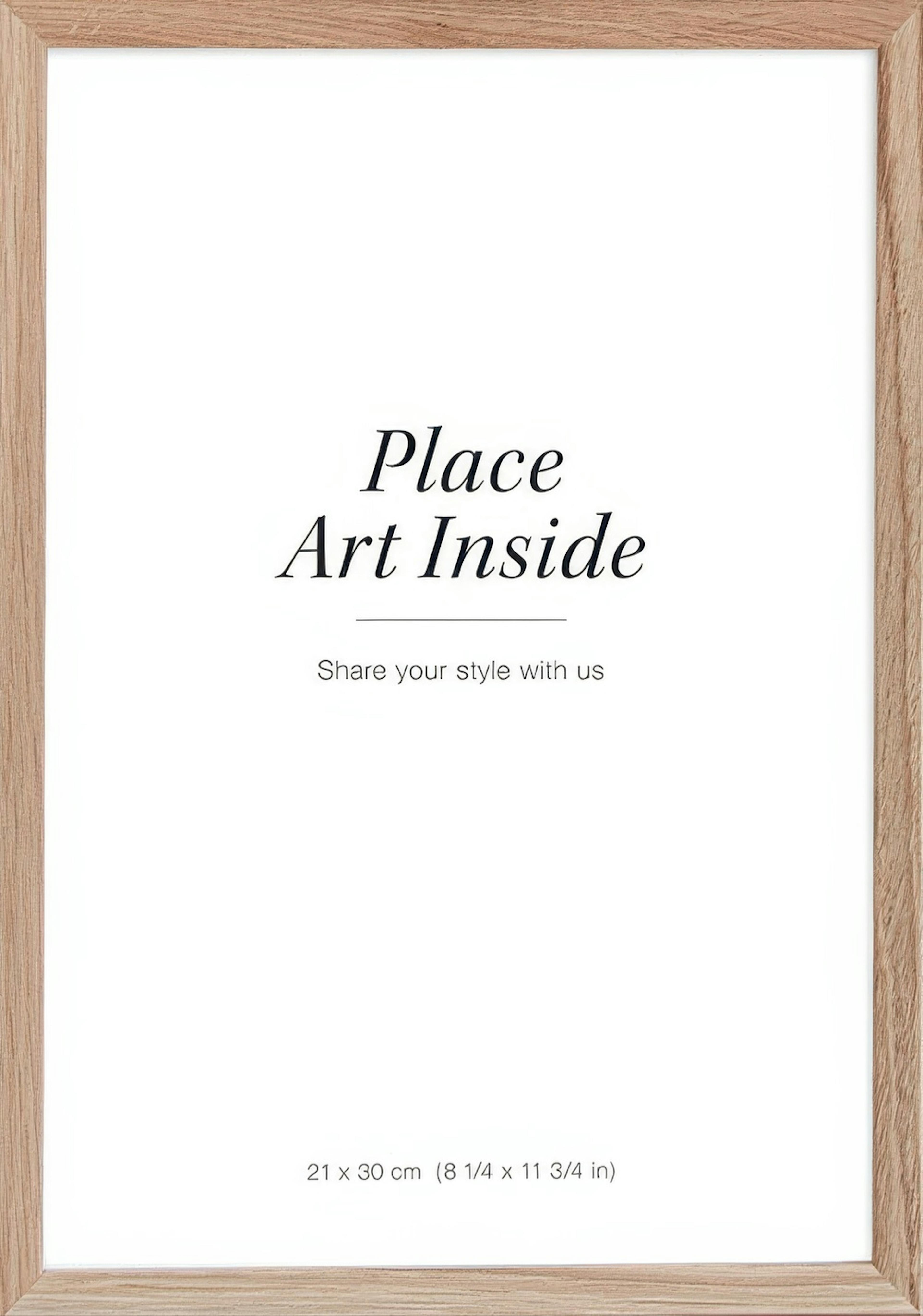 Oak picture frame 0