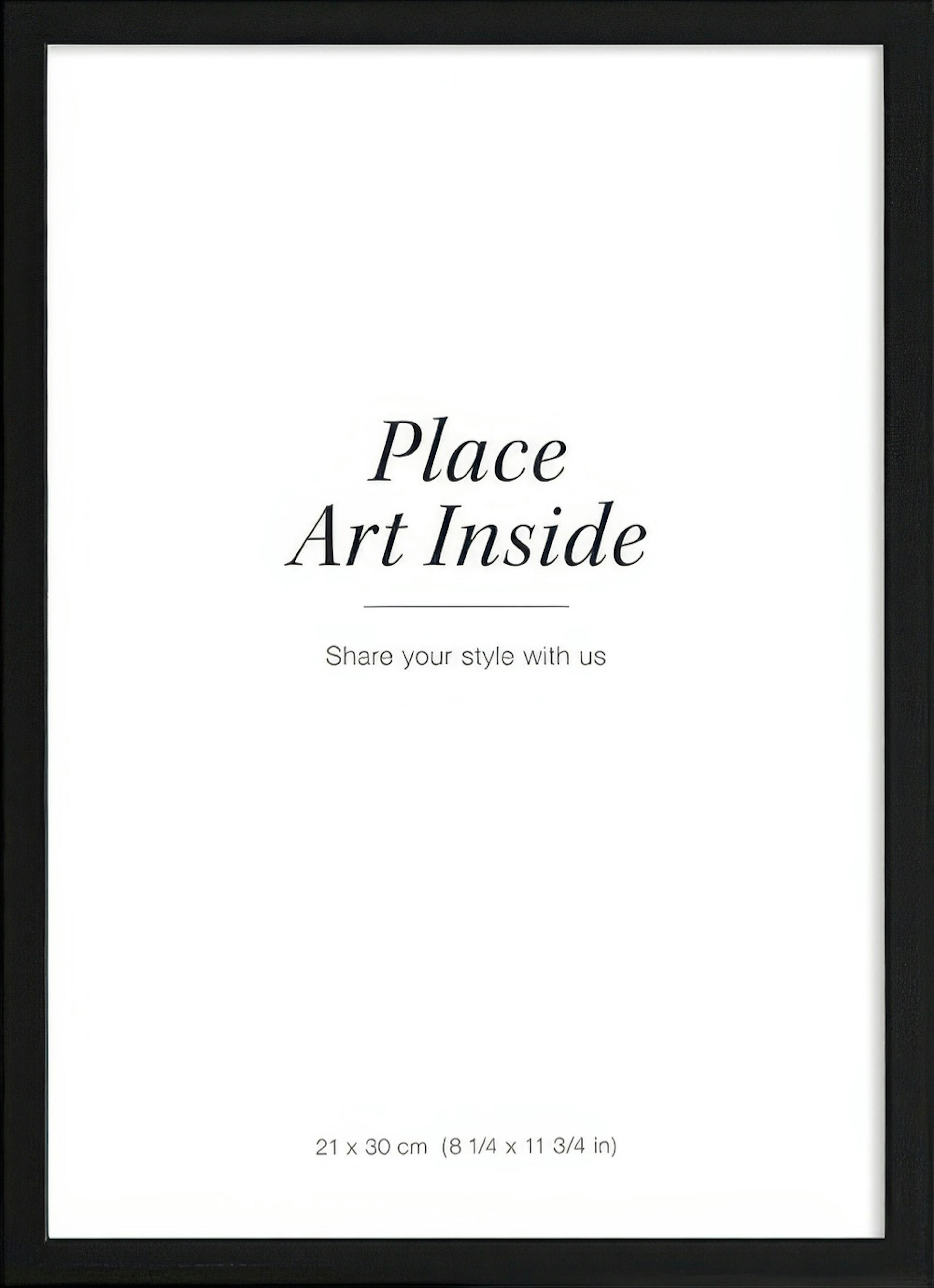Black picture frame 0