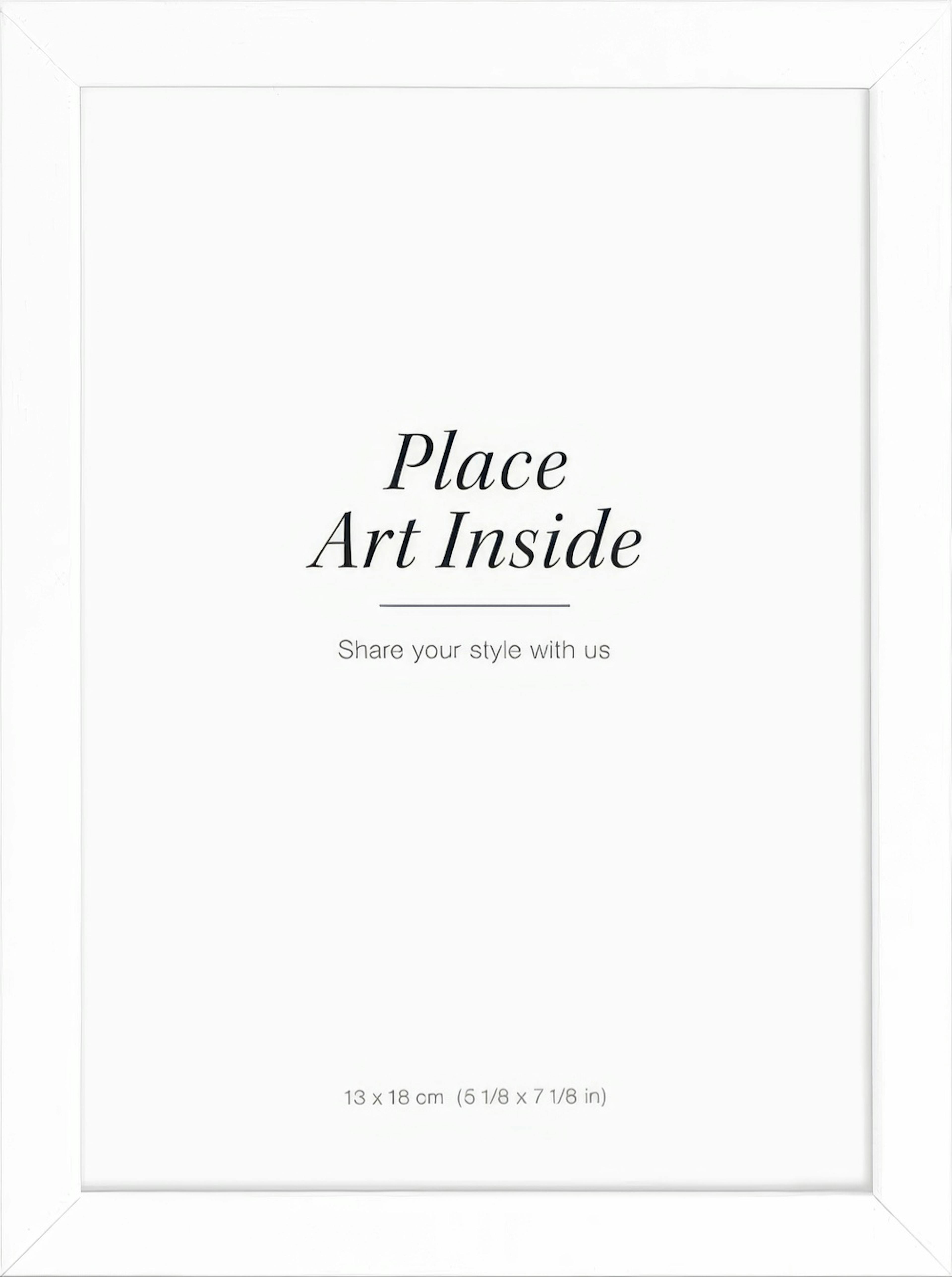 White picture frame 0