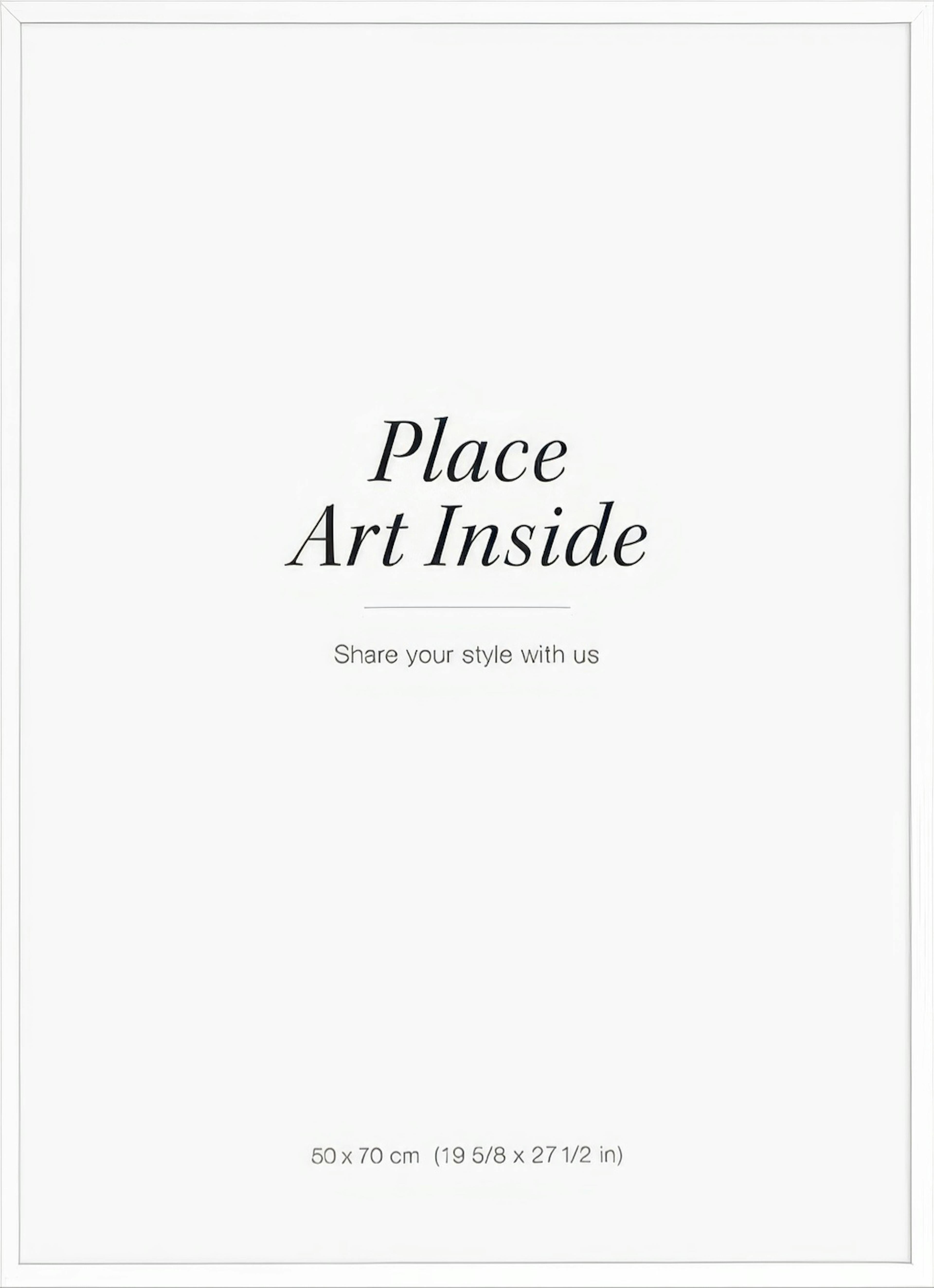 White picture frame 0