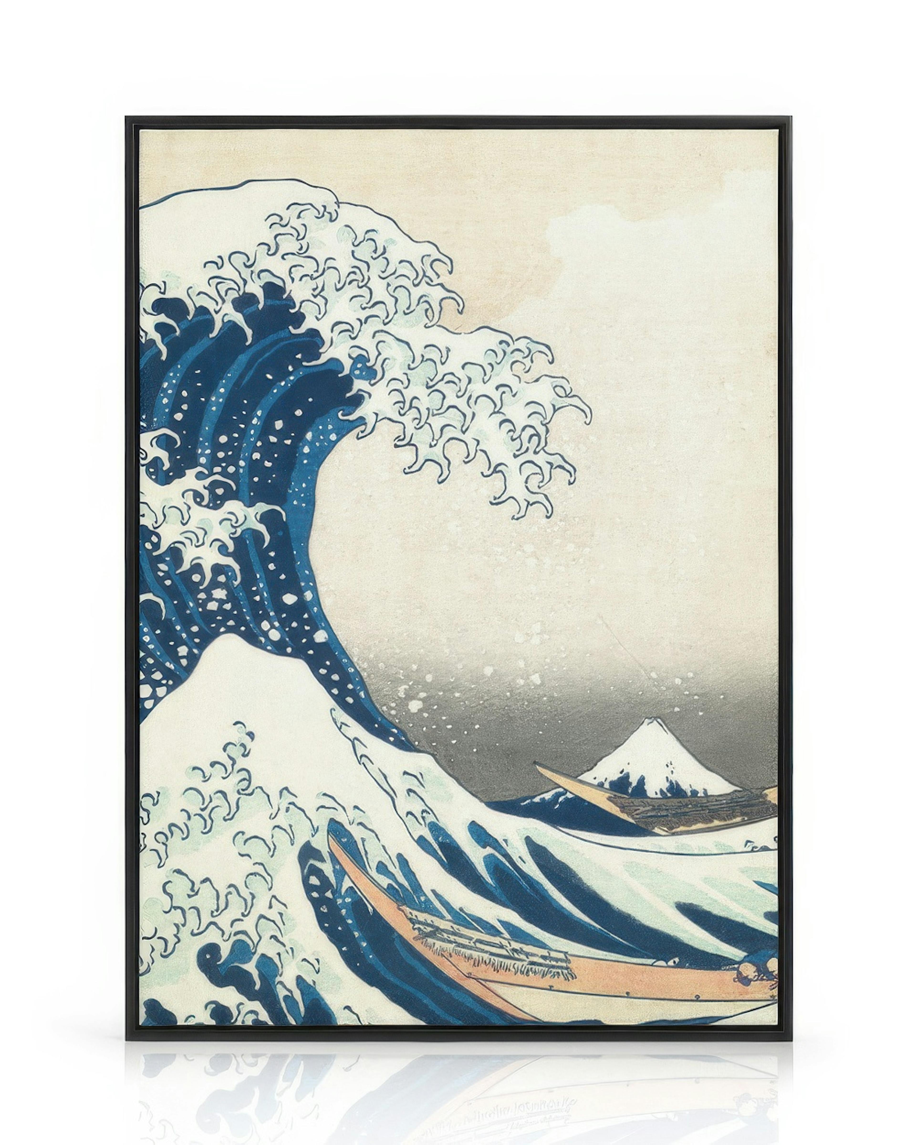 Hokusai - The Great Wave Landscape Canvas print 0