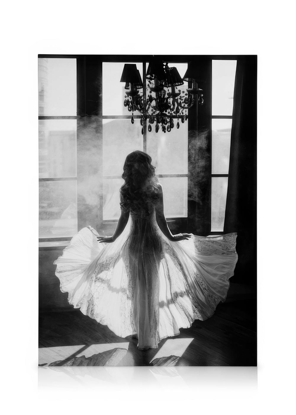 White Dress Stampa su Tela (50x70 cm)-Stampe su tela