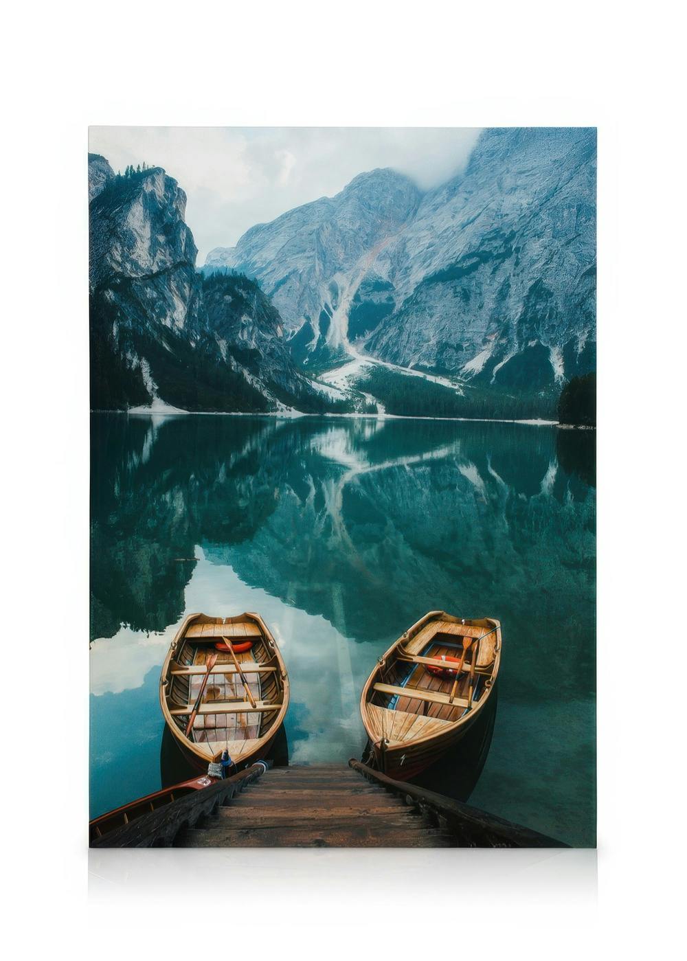 Leinwandbilder Two in the Lake Leinwandbild (50x70 cm - Holzrahmen schwarz)