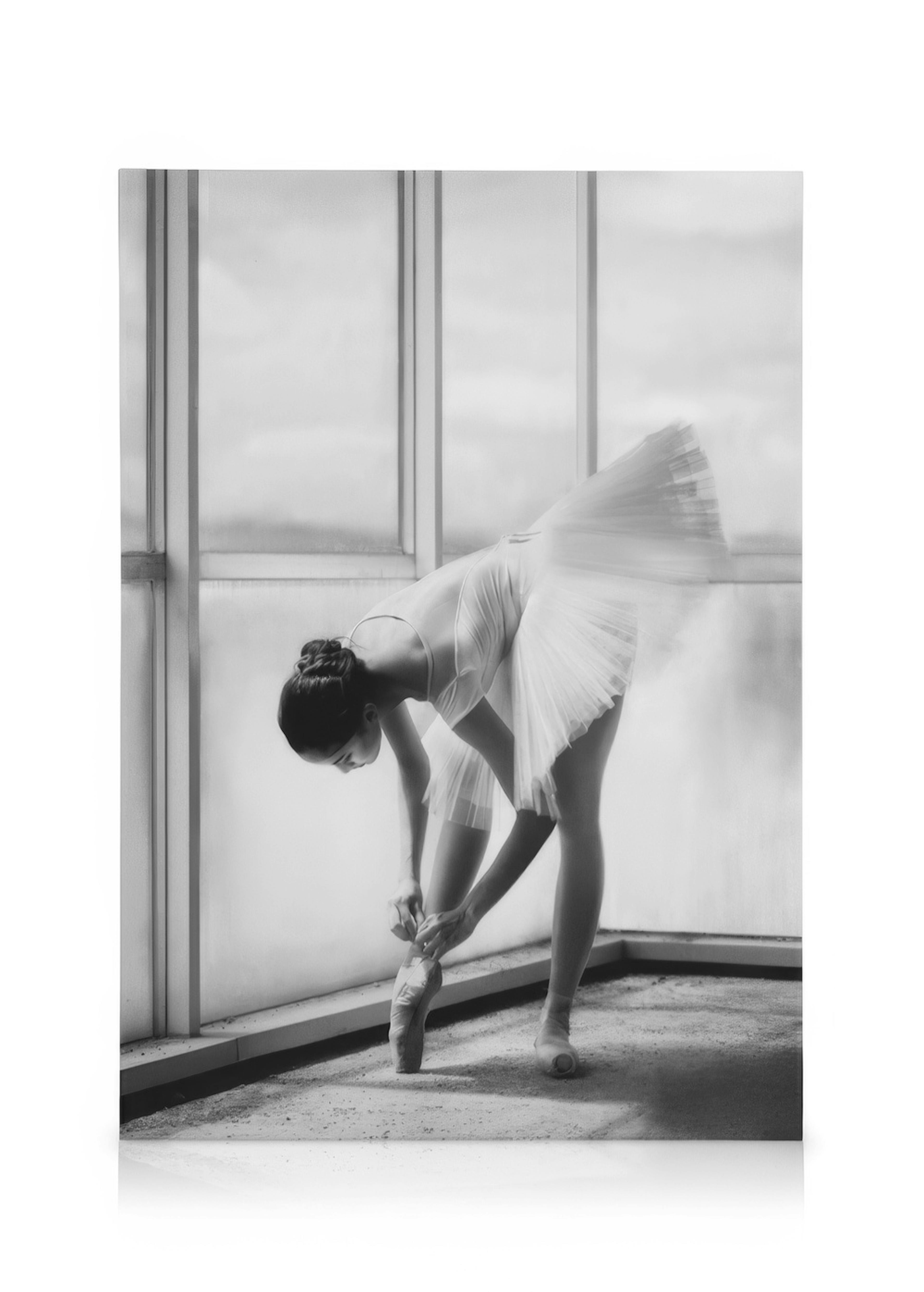 Ballerina Preparation Leinwandbild 0