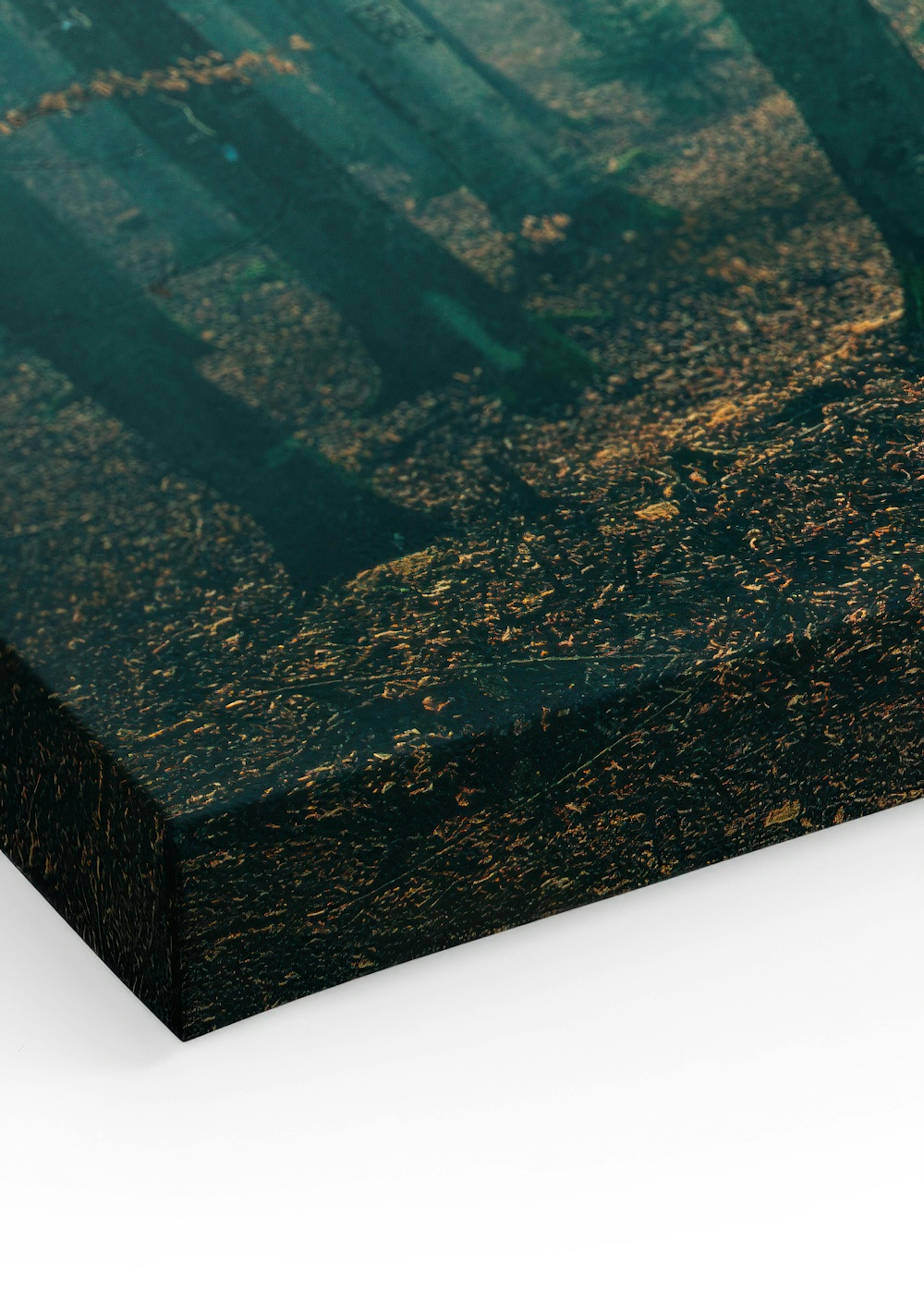 Whale in Forest Canvas