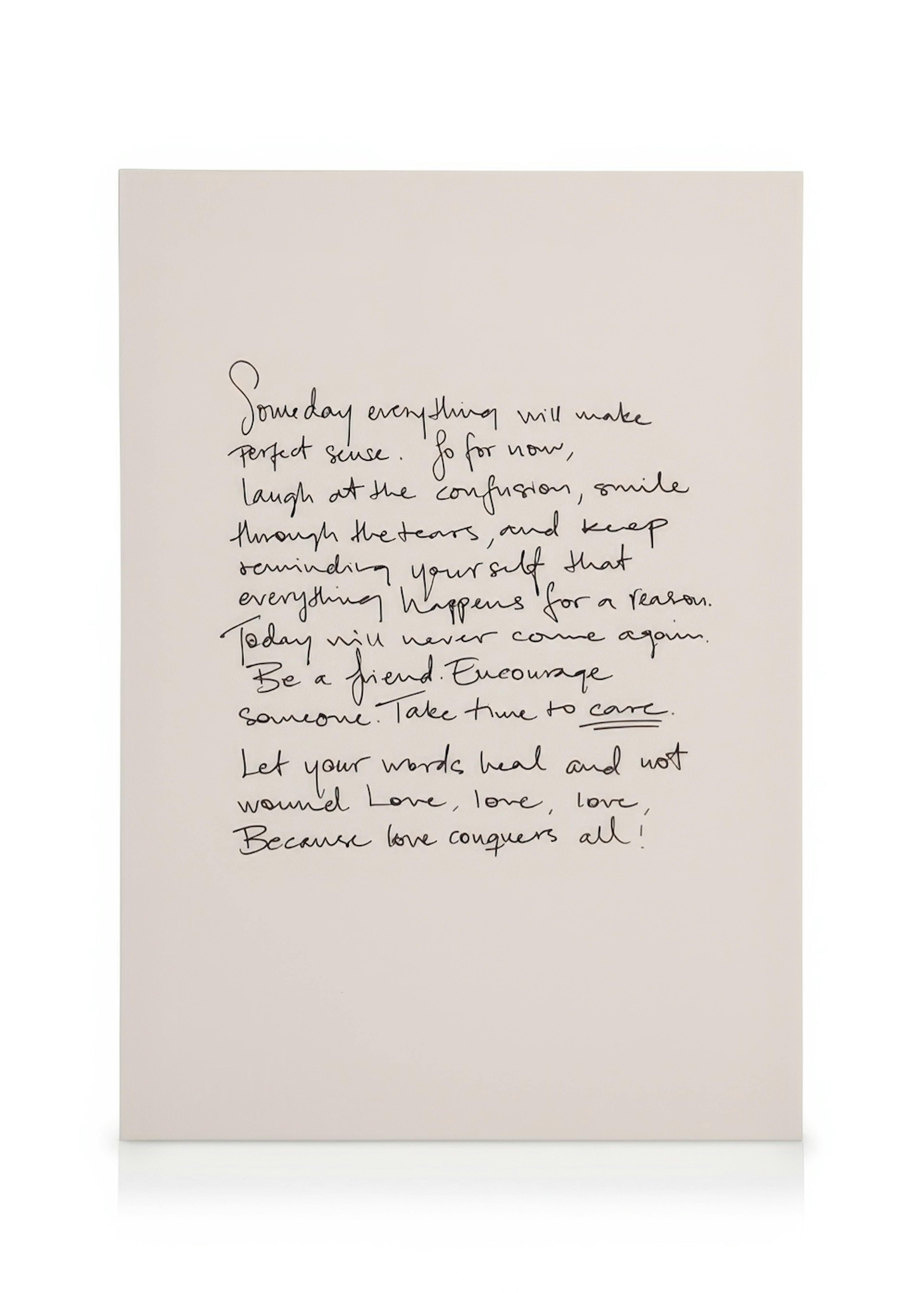The Letter Stampa su Tela 0