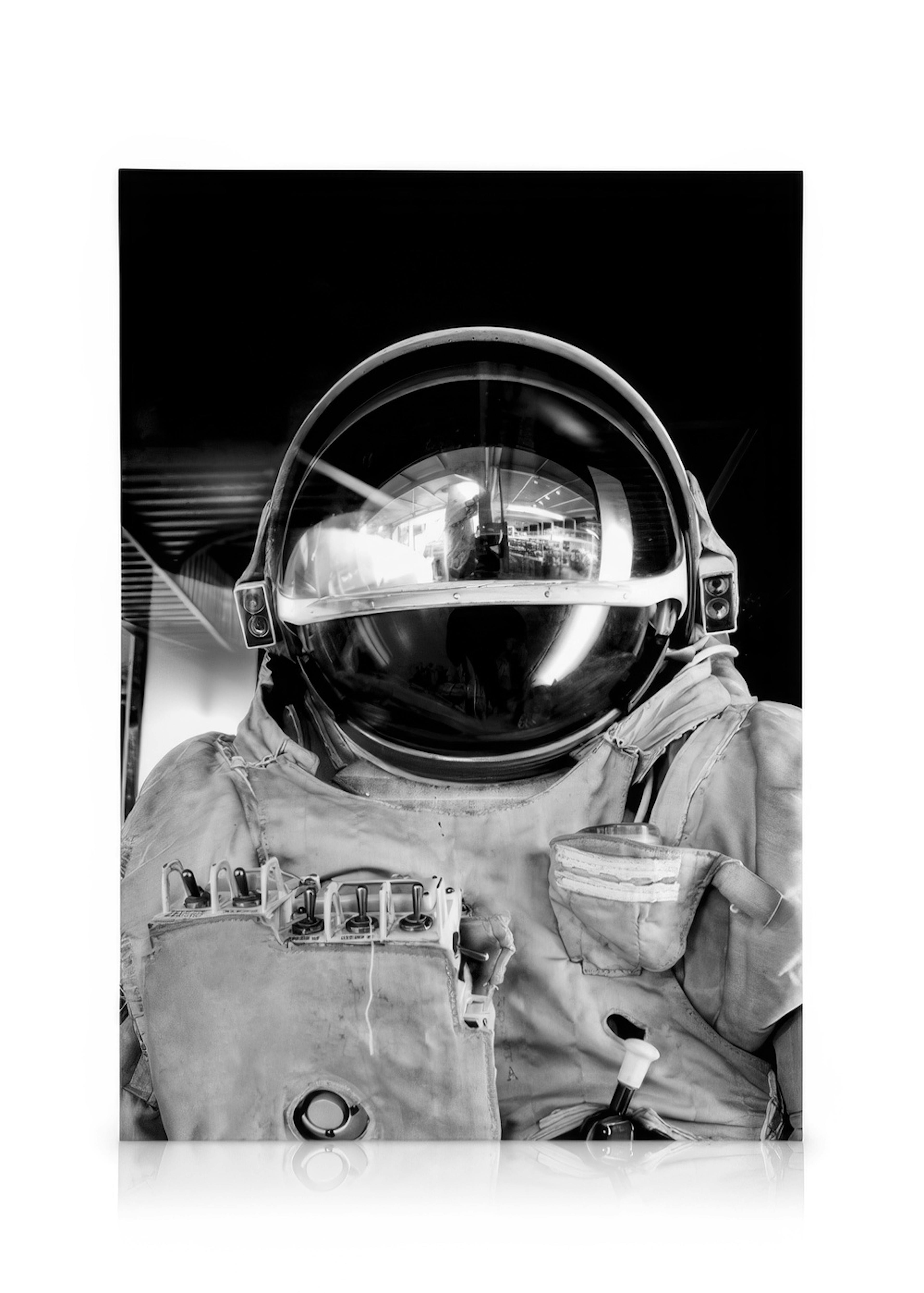 Black and White Astronaut Quadro em tela 0