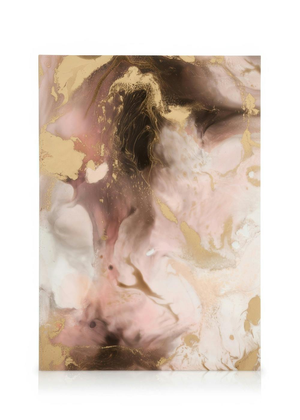 Canvas Prints Abstract Acrylic Canvas print (30x40 cm - Oak Frame)