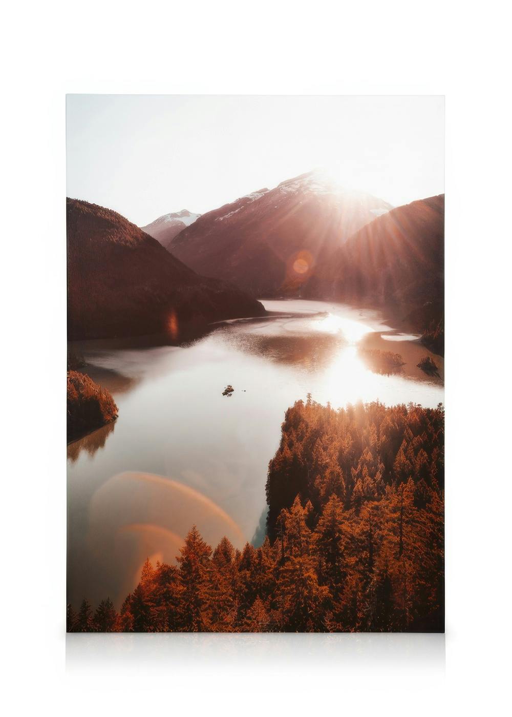 Canvas Prints Diablo Lake Canvas print (50x70 cm)