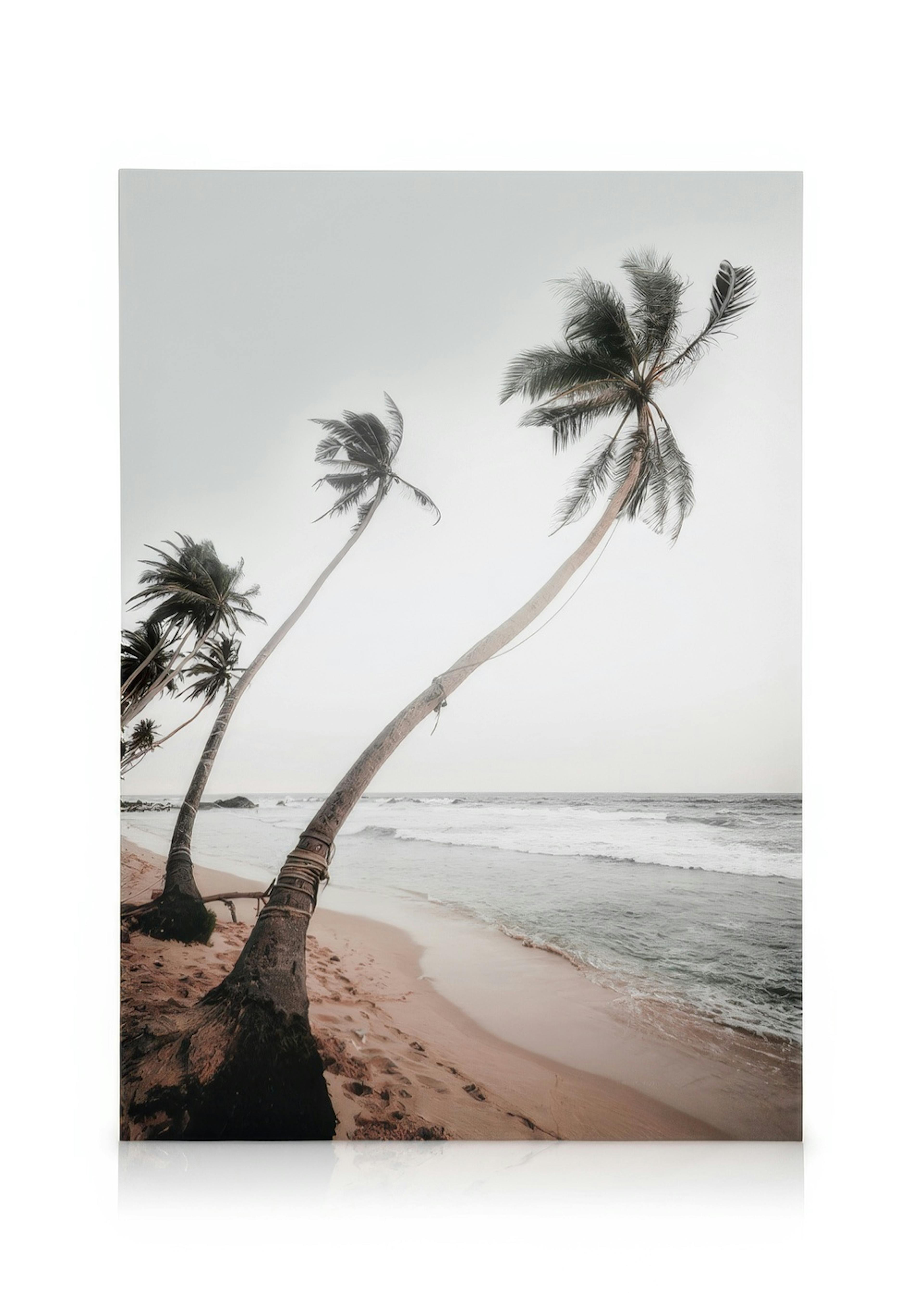 Sri Lanka Palms Lerret 0