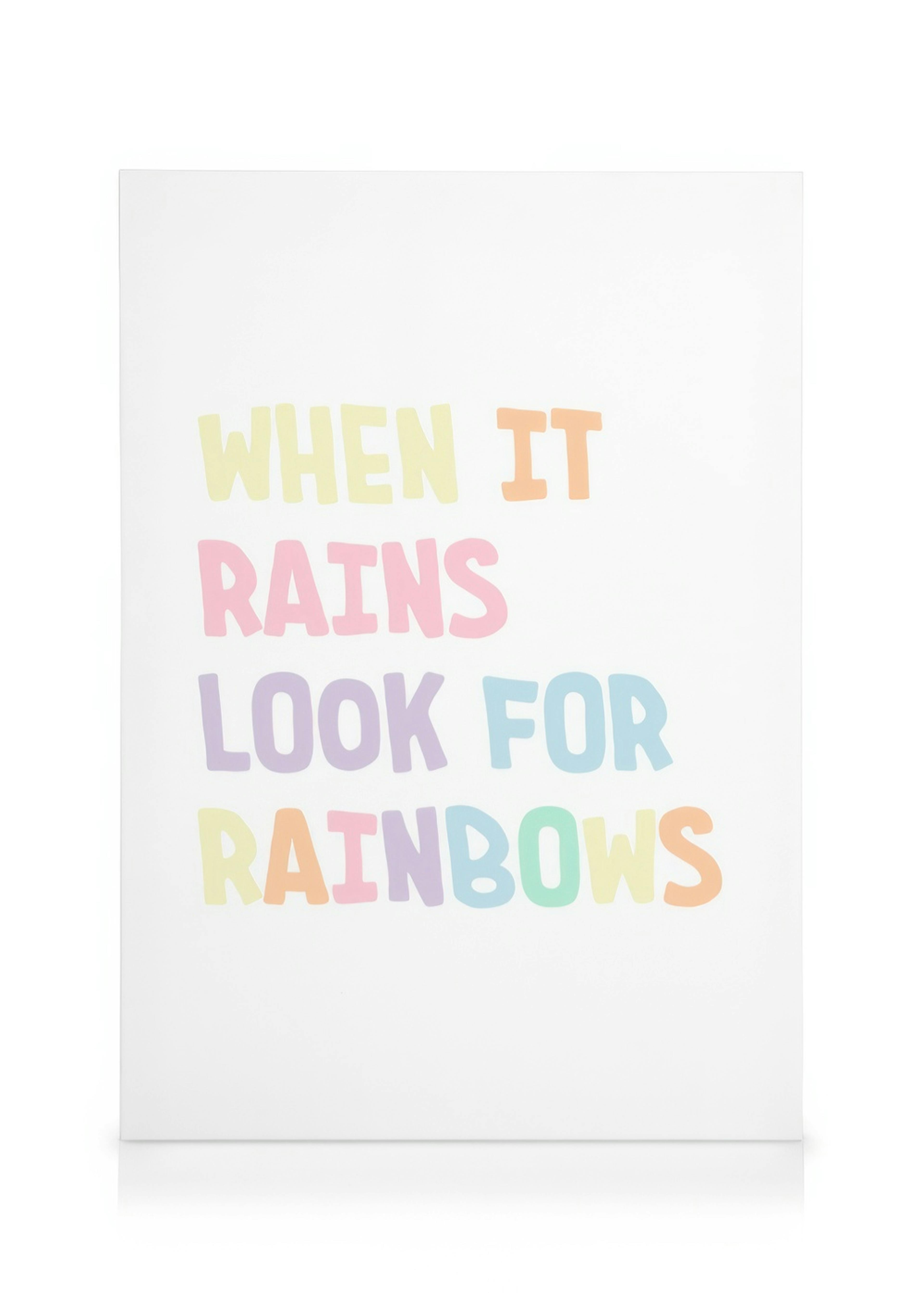 Look for Rainbows obraz na plátně 0