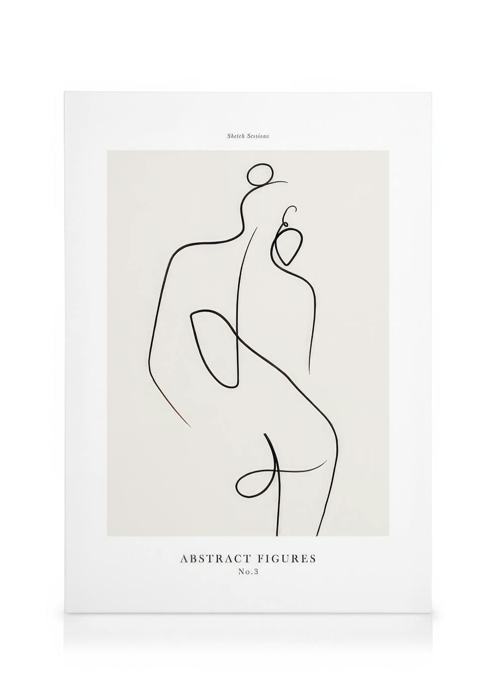 Abstract Figures No3 Obraz na plátne (30x40 cm)
