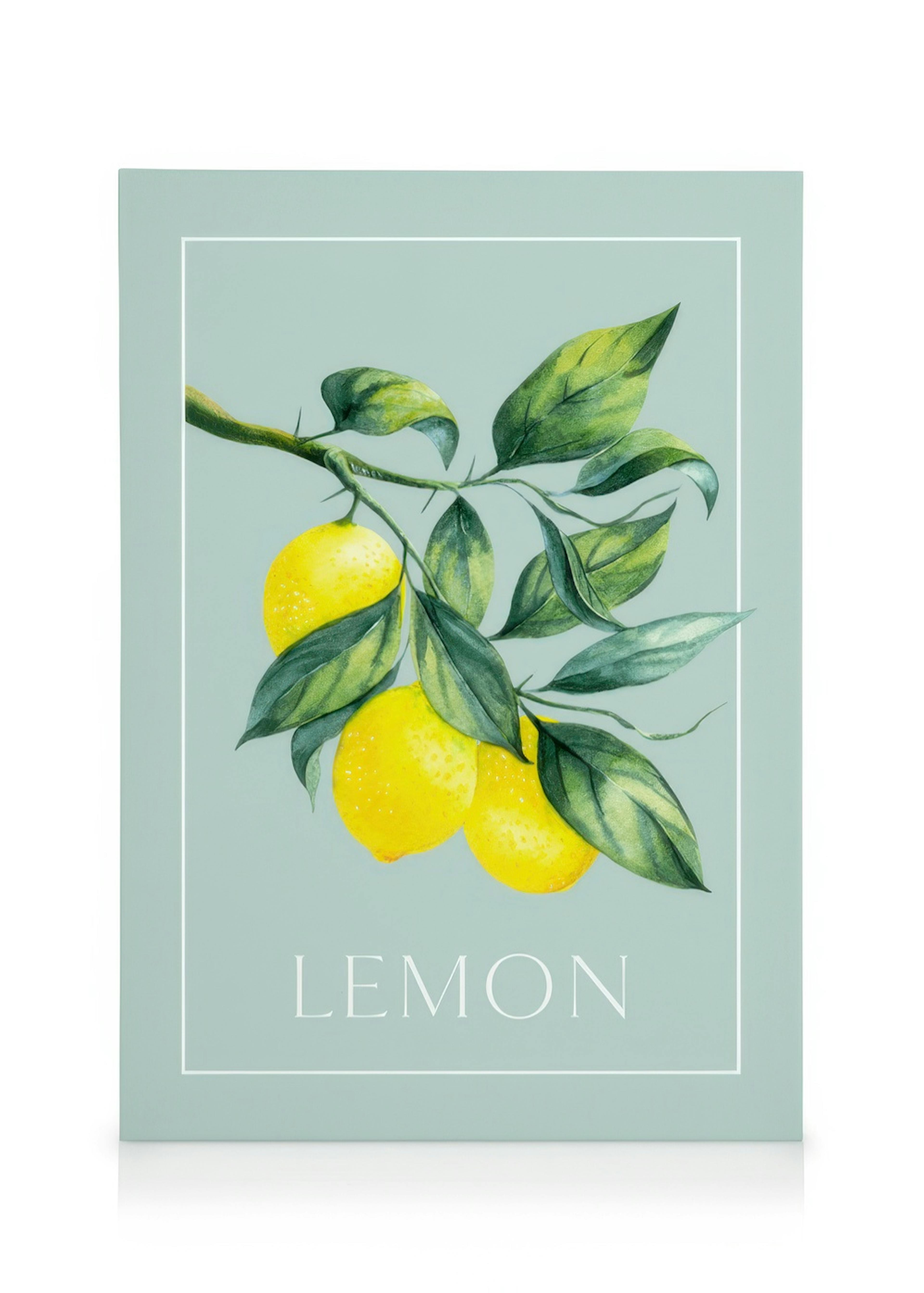 Vintage Lemons Leinwandbild 0