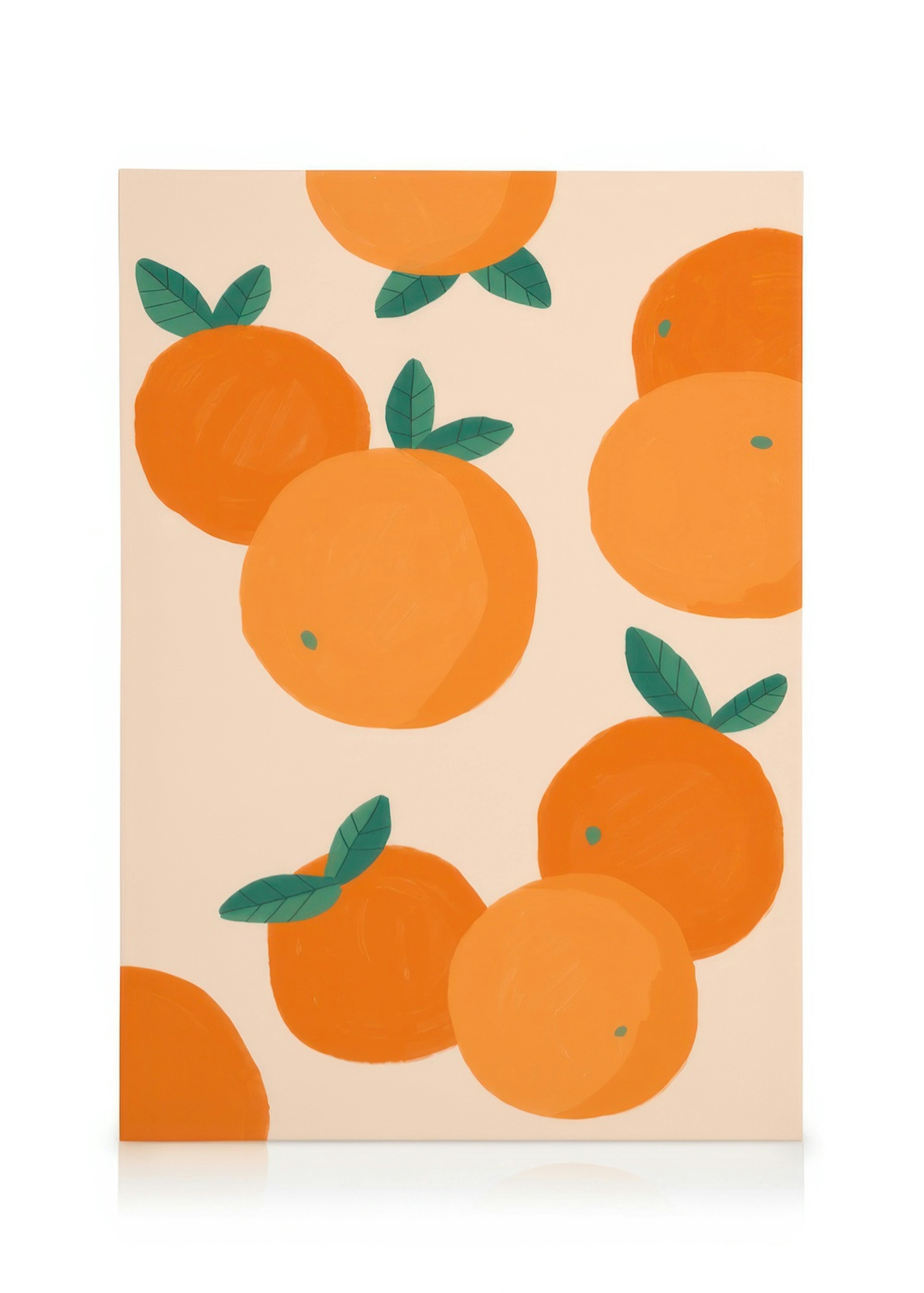Oranges Illustration Lienzo 0