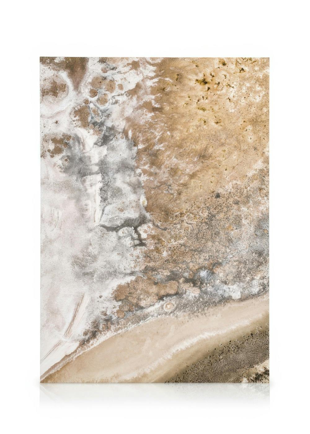 Obrazy na płótnie Golden Salt Lake Obraz na płótnie (30x40 cm)
