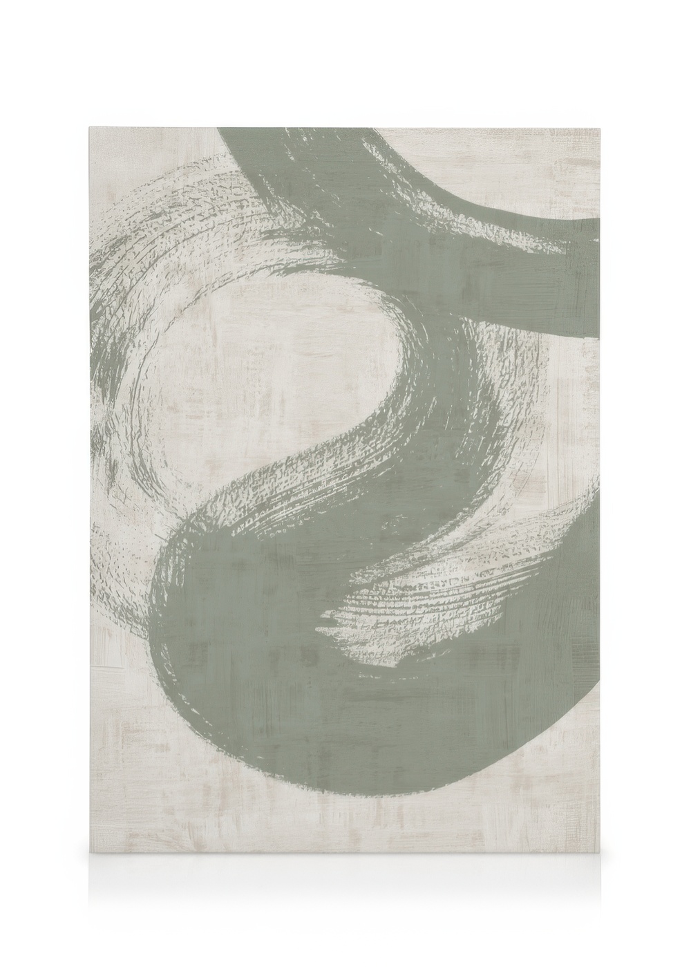Affiche Poster Minimaliste 30x30cm – Abstraction Pastel Bleu, Art Mural Moderne