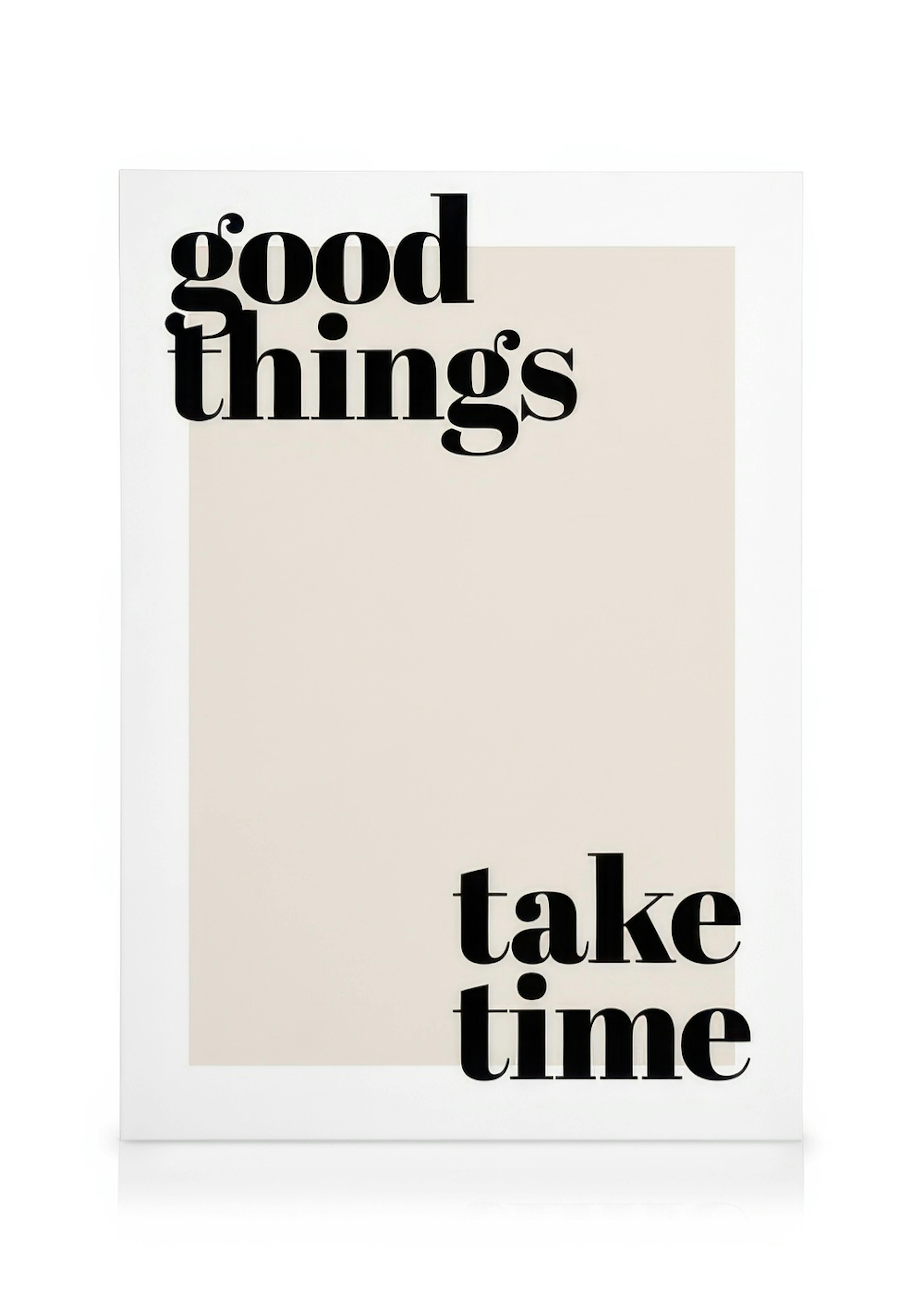 Good Things Take Time Canvas 0