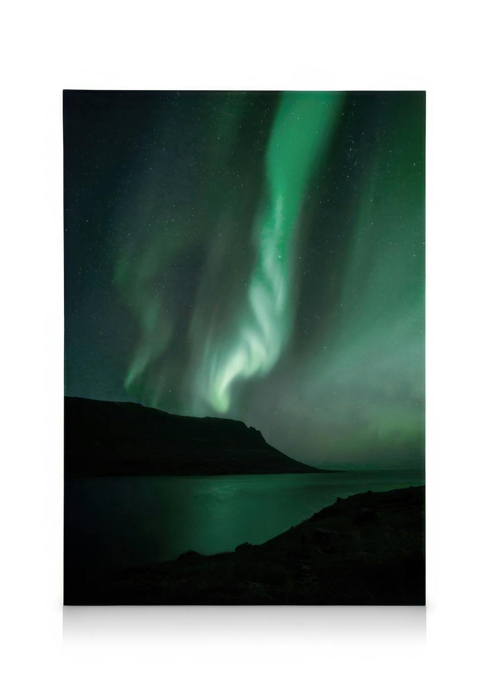 Iceland Northern Lights Canvas (50x70 cm - Fotokaders Eiken)