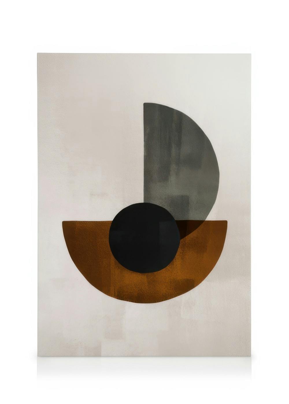 Weimar Circles No2 Obraz na plátne (50x70 cm - Dubový rám)
