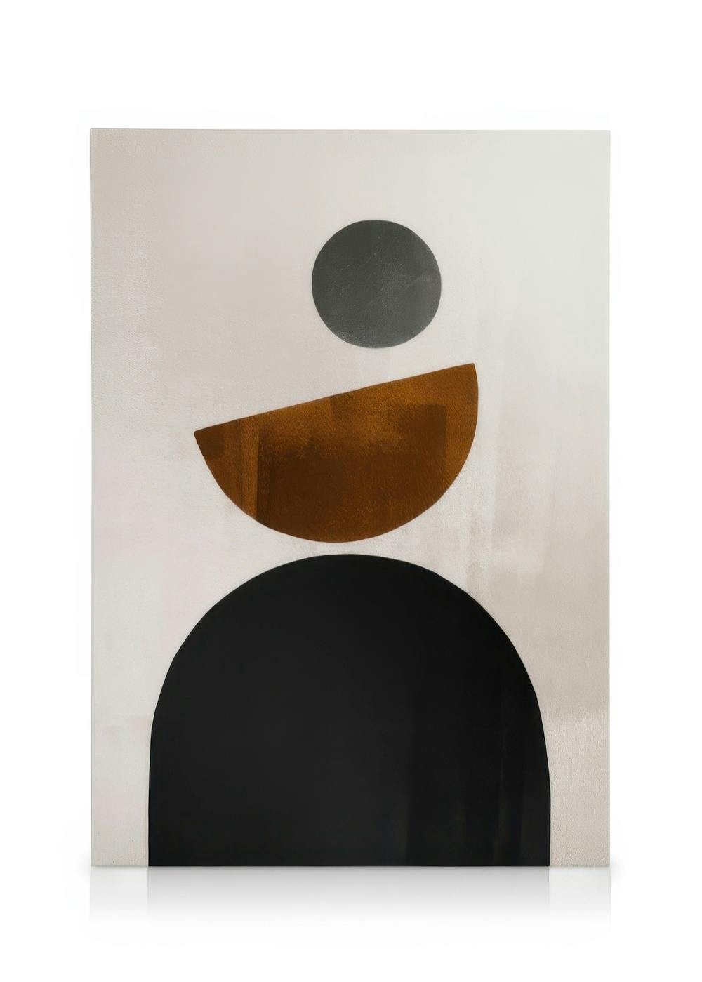 Obrazy na płótnie Weimar Shapes No1 Obraz na płótnie (30x40 cm - Ramka dębowa)