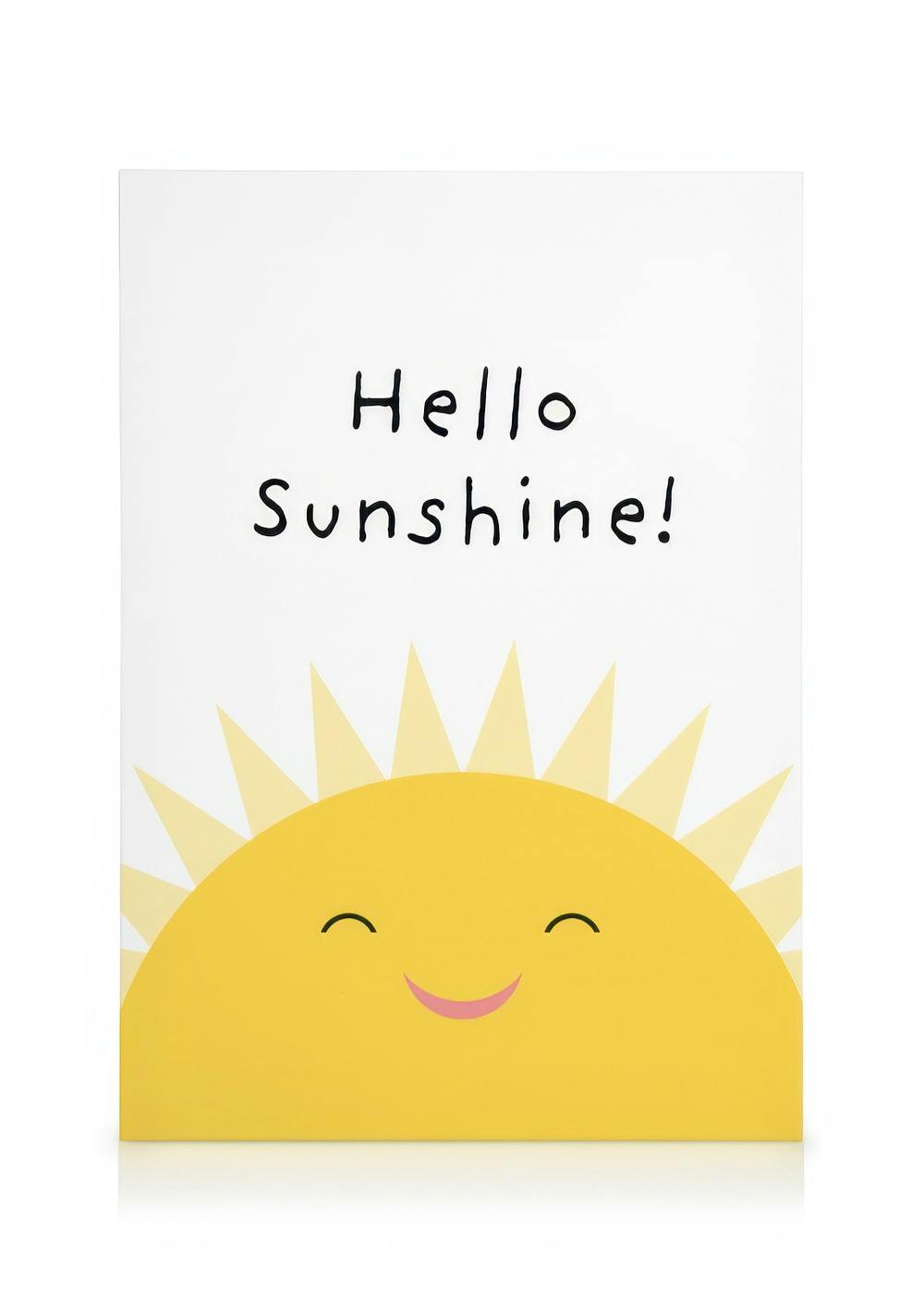 Canvas Schilderijen Hello Sunshine Canvas (30x40 cm)