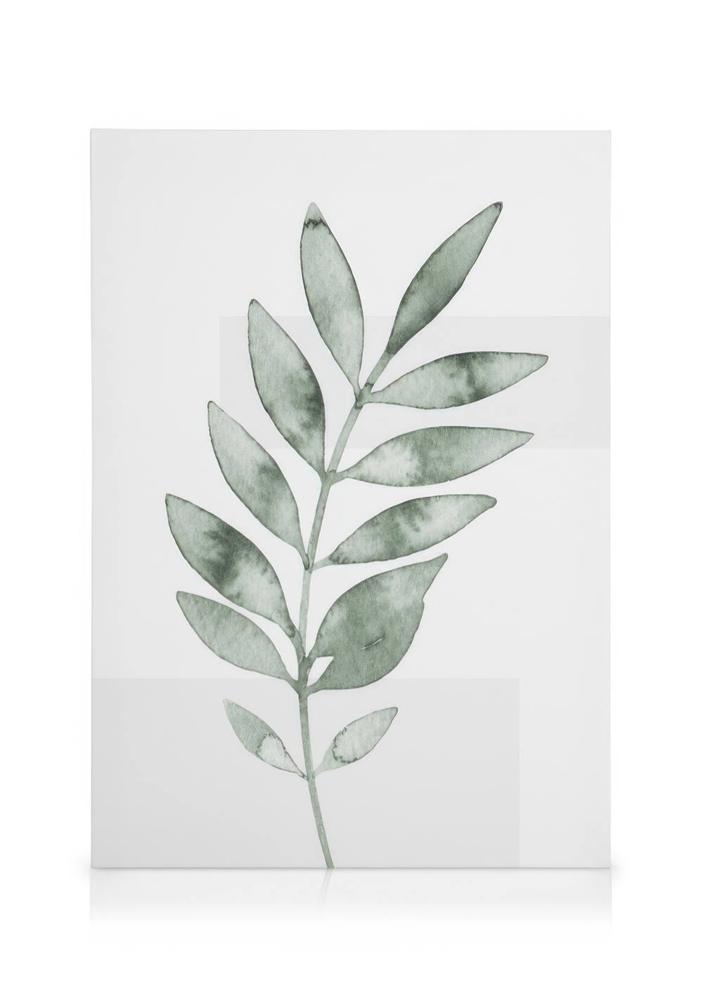 Affiche Desenio Golden Botanical Leaves avec cadre