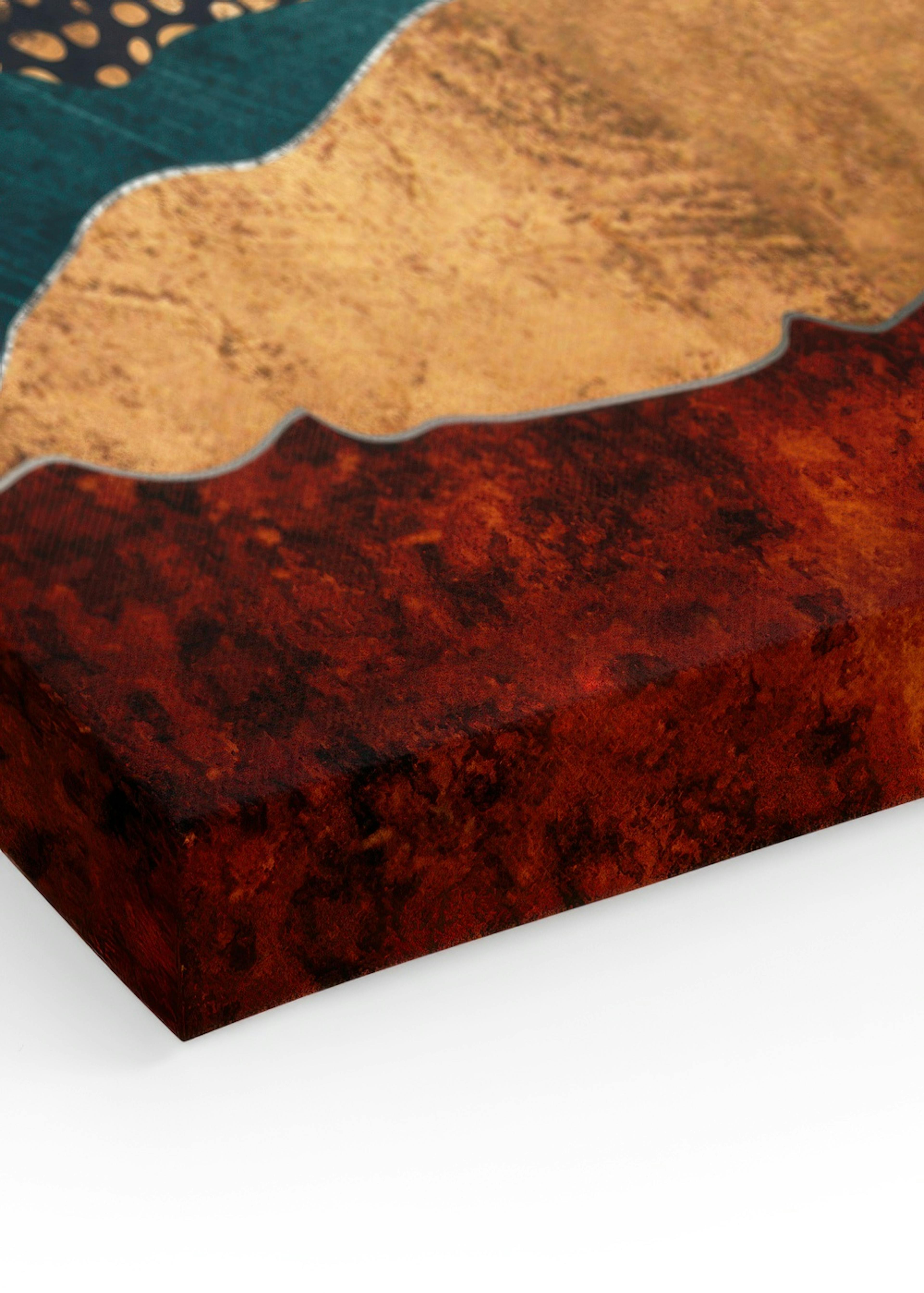 SpaceFrog Designs - Amber Dusk Canvas print