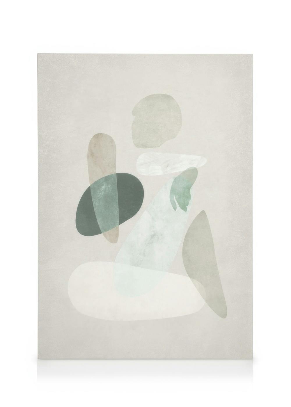 Obrazy na płótnie Graphic Body No2 Obraz na płótnie (30x40 cm - Ramka dębowa)