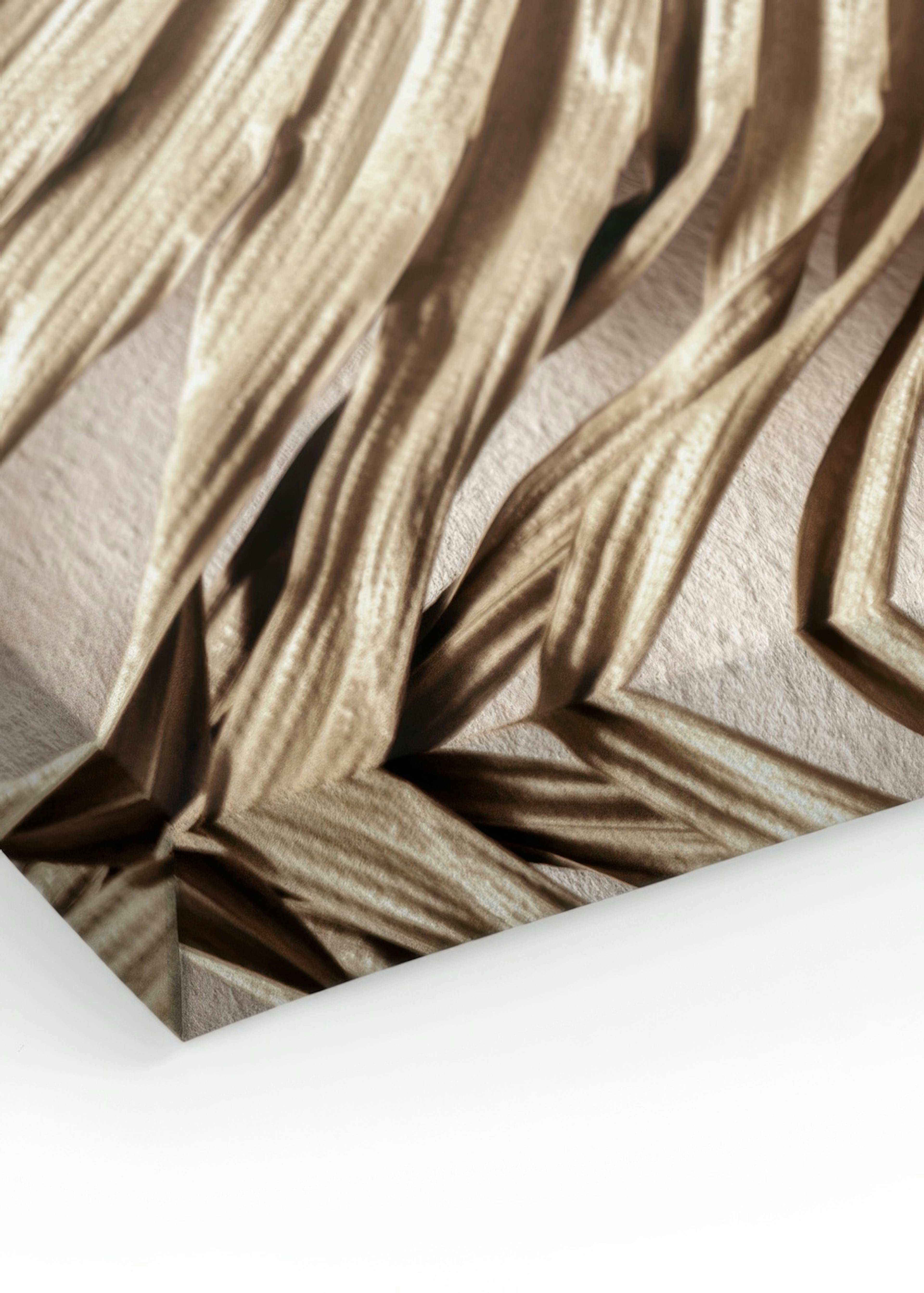 Golden Palm Leaf No1 Tableau sur toile