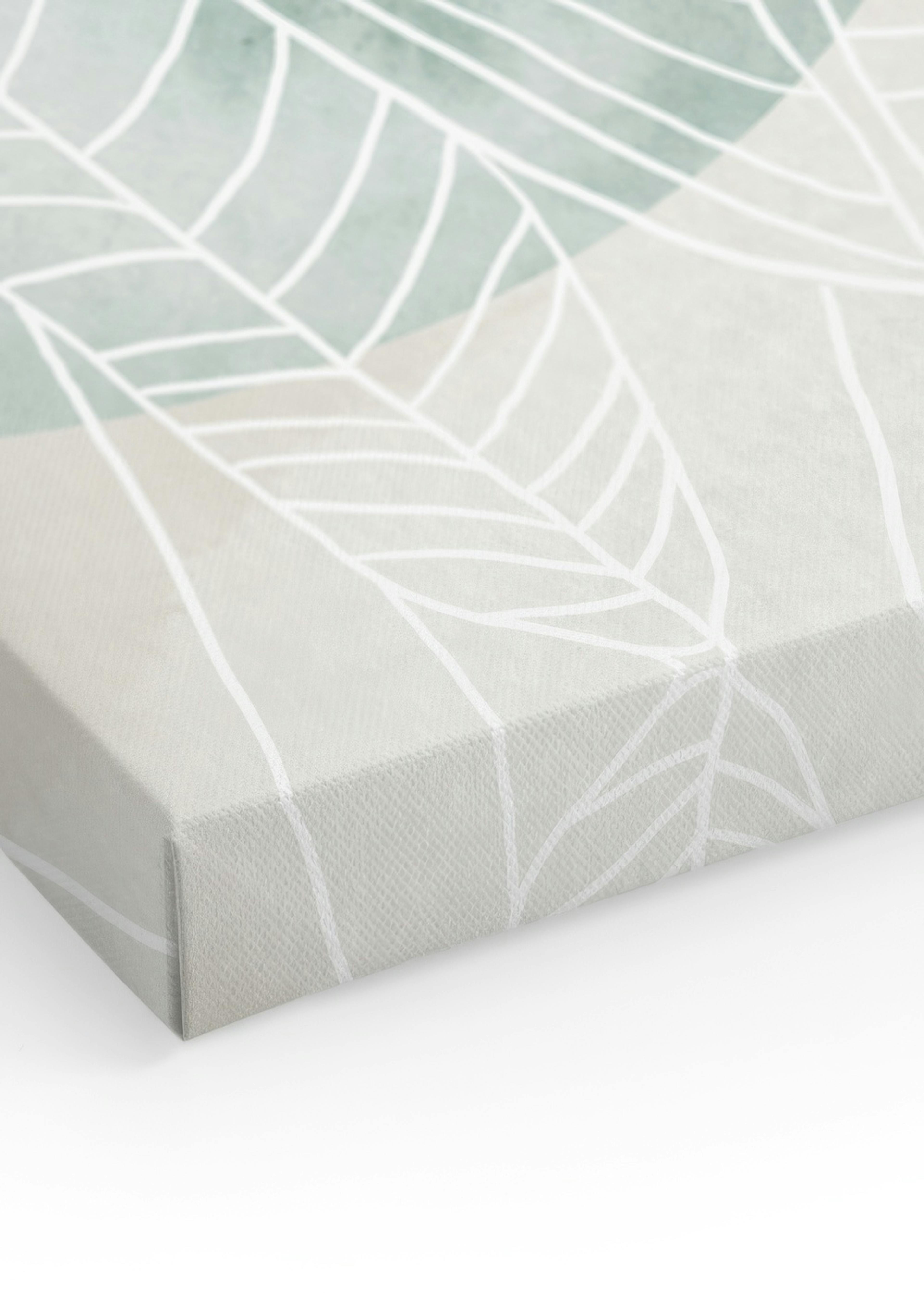 Ficus Line Drawing Canvas print
