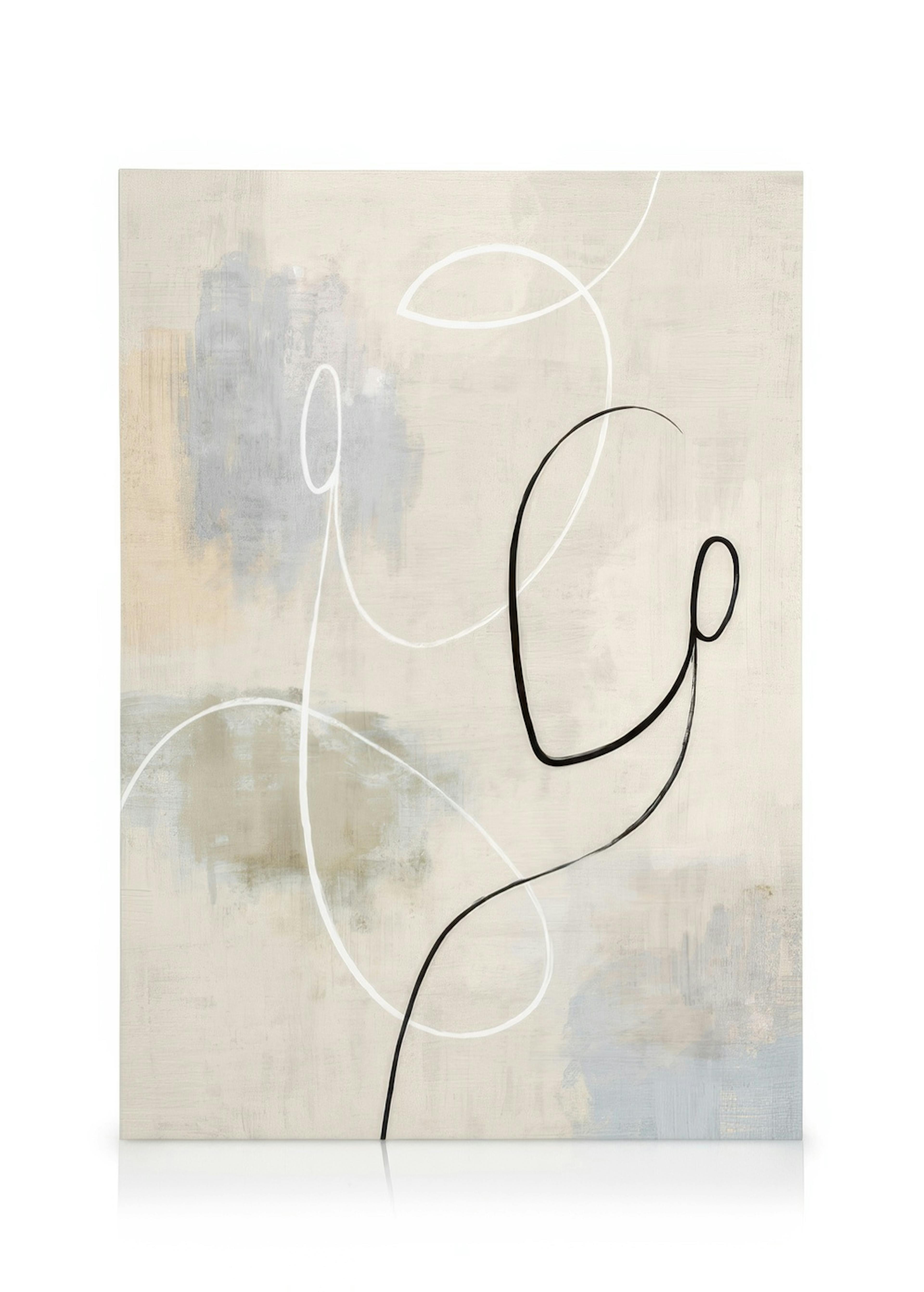 Dual Lines No1 Lienzo 0