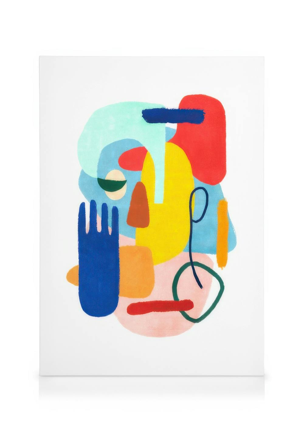 Canvas Schilderijen Colorful Abstract No2 Canvas (50x70 cm)