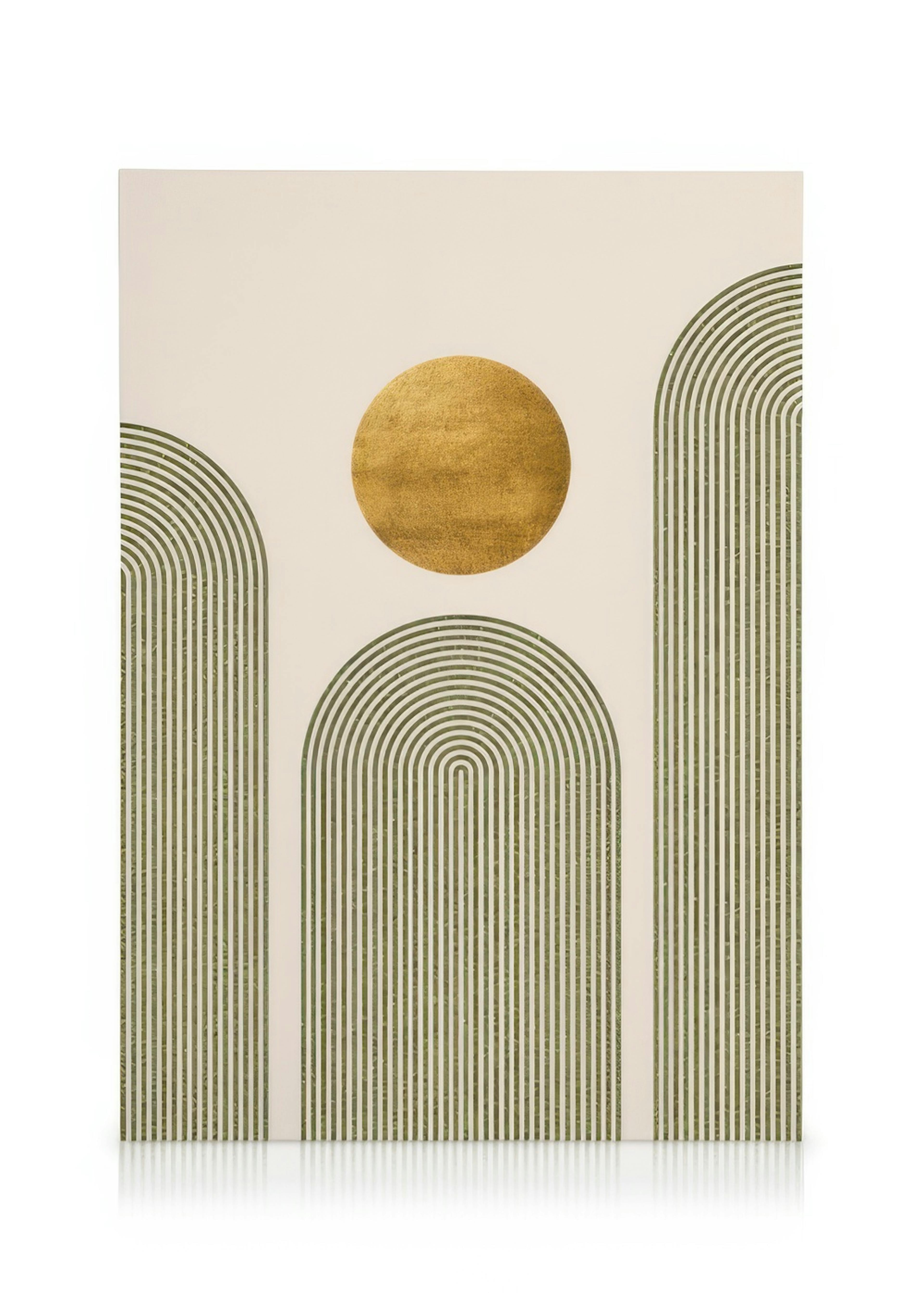 Green & Gold No2 Καμβάς 0