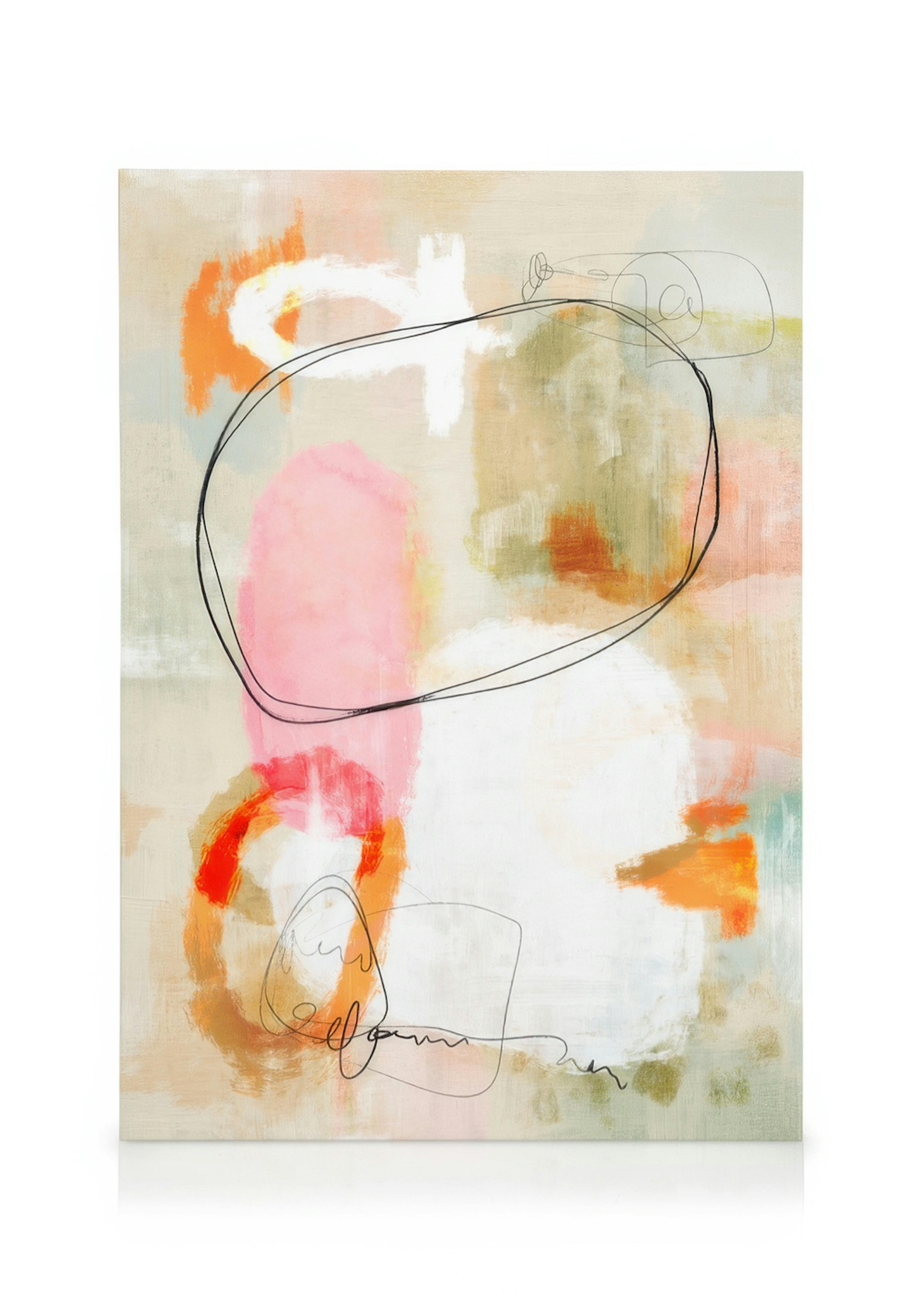 Pastel Abstract No2 Leinwandbild 0