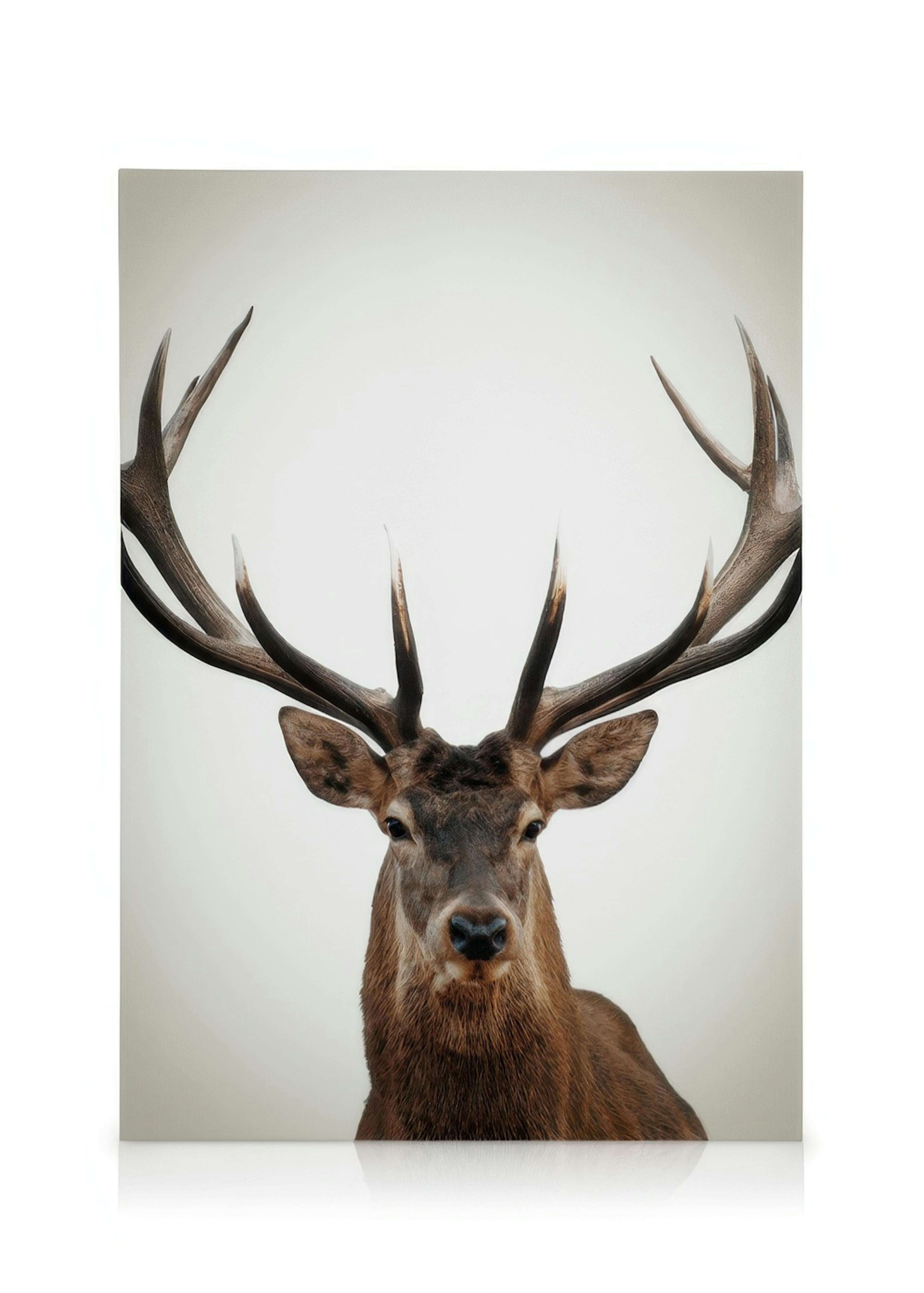 Winter Deer Lærred 0