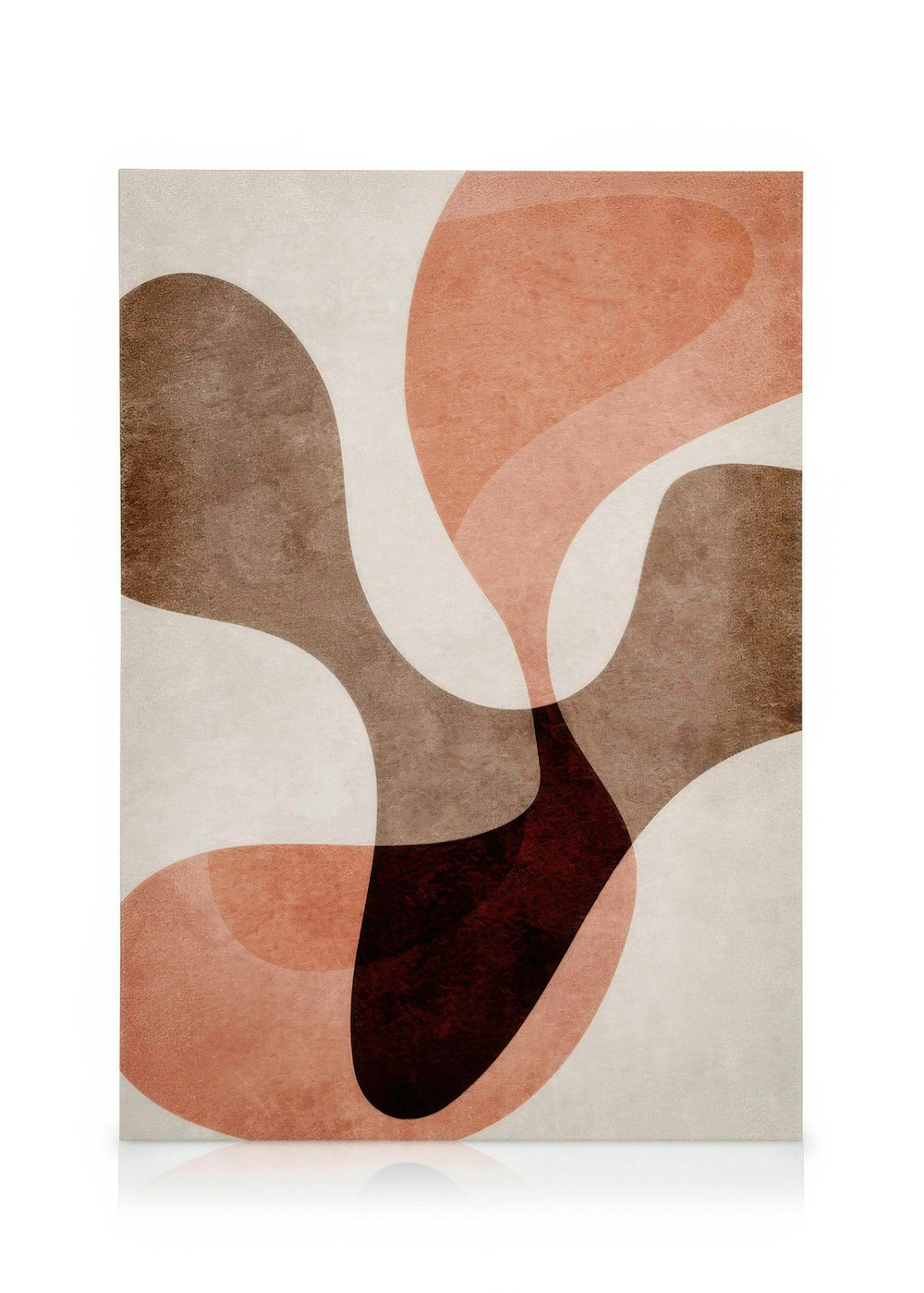 Organic Shapes No1 Leinwandbild 0