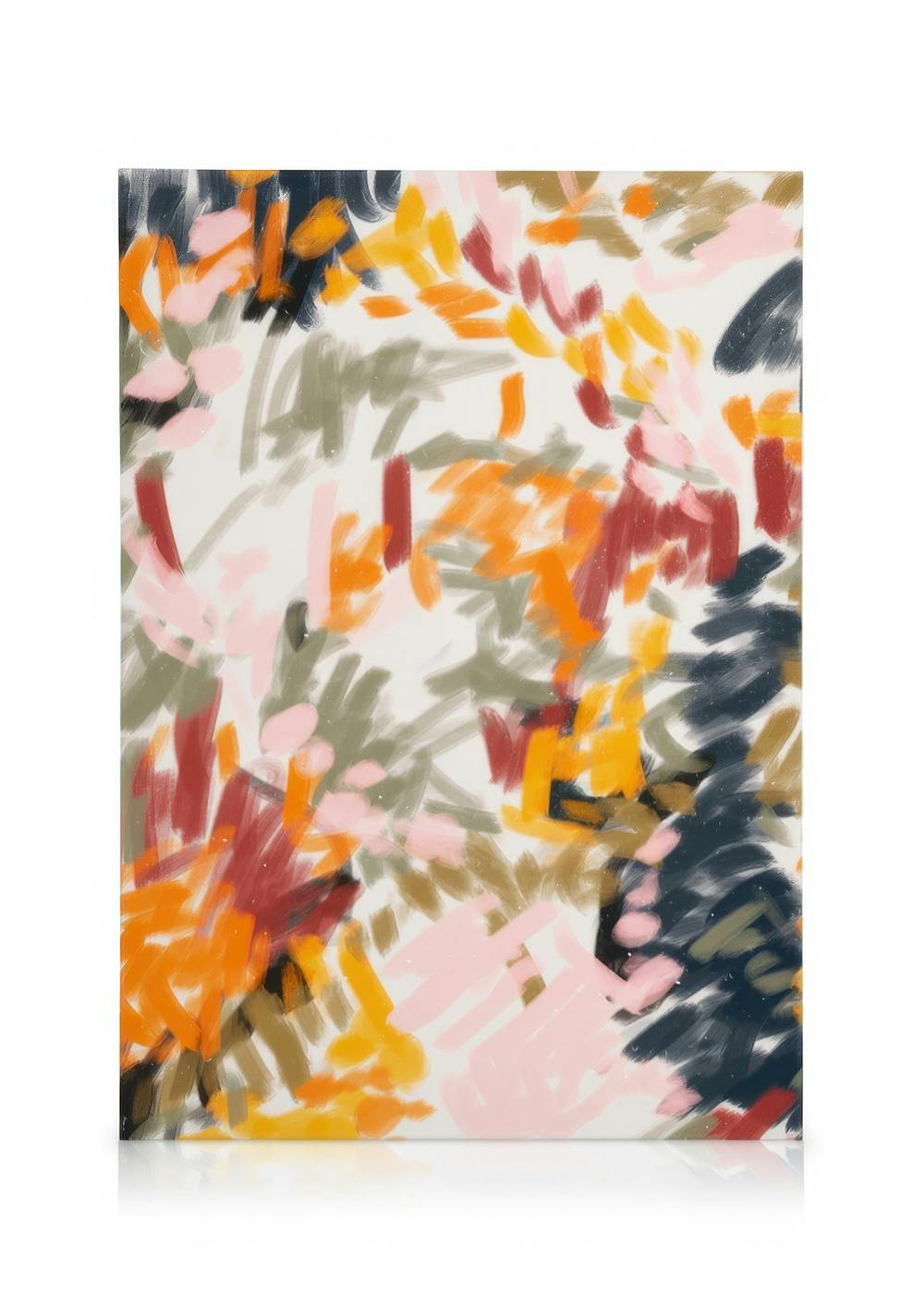 Canvas Prints Le Jardin No2 Canvas print (50x70 cm - Black Frame)