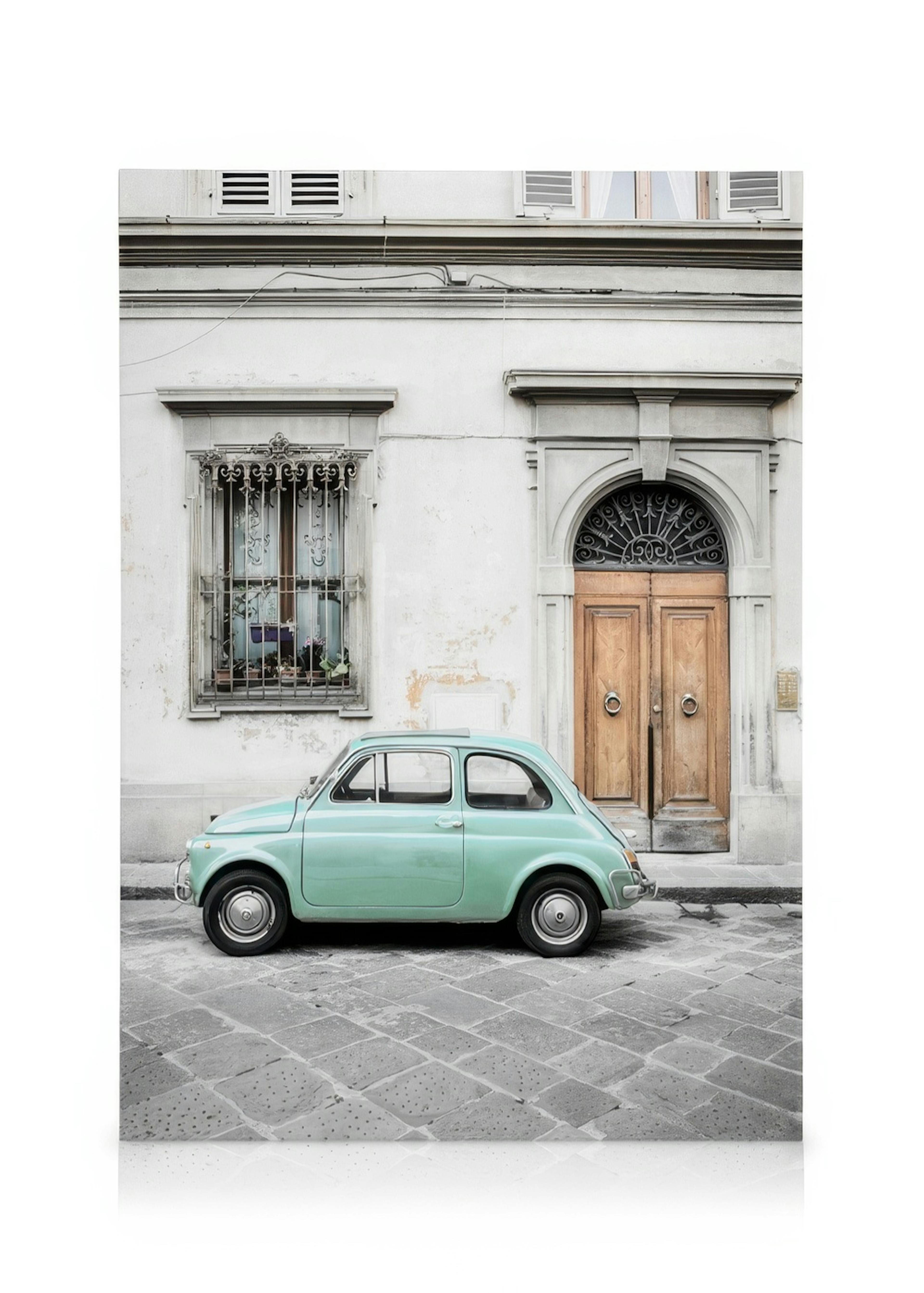 Vintage Car In Italy Leinwandbild 0