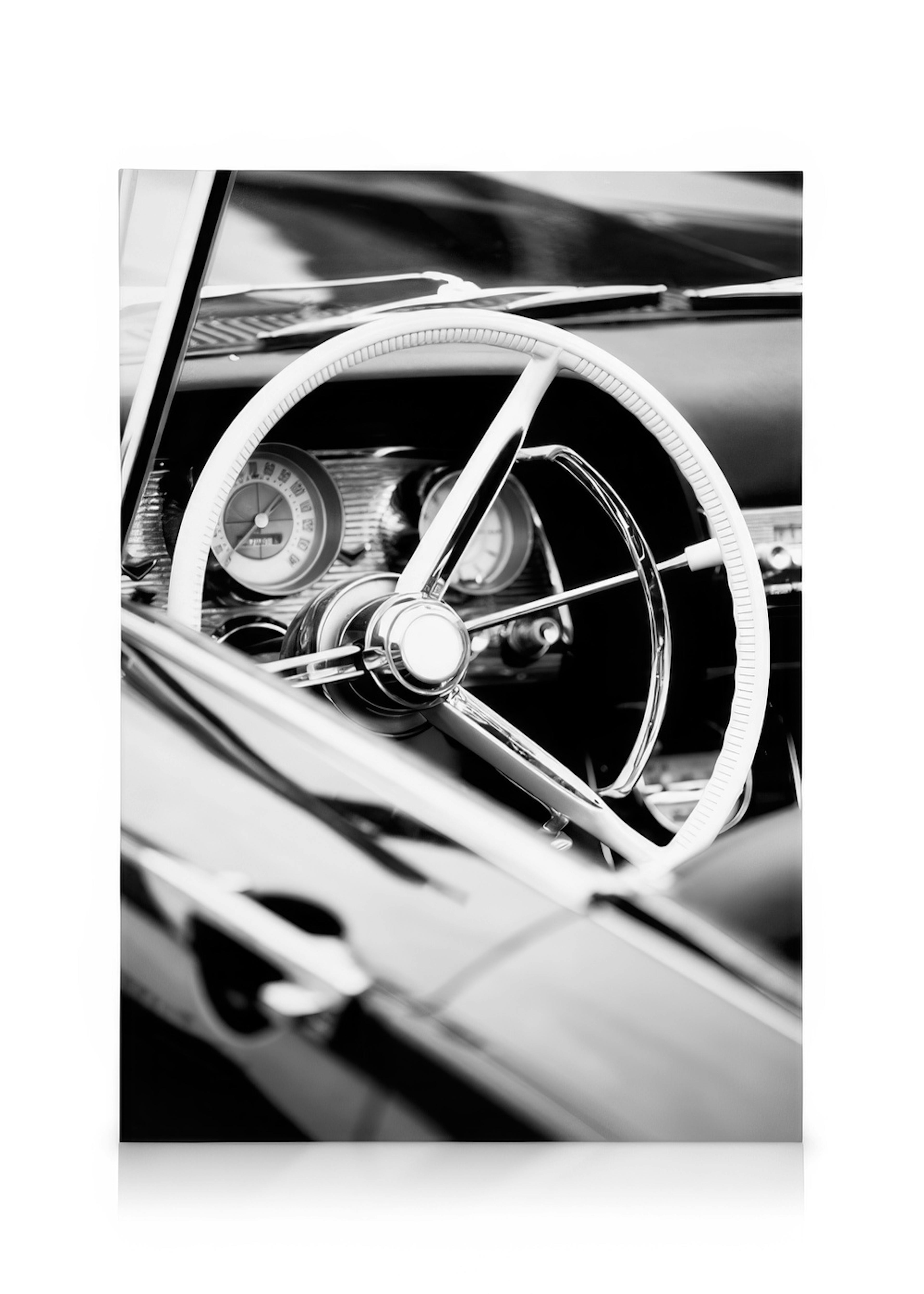 Vintage Cabriolet Car Kanvaasi 0