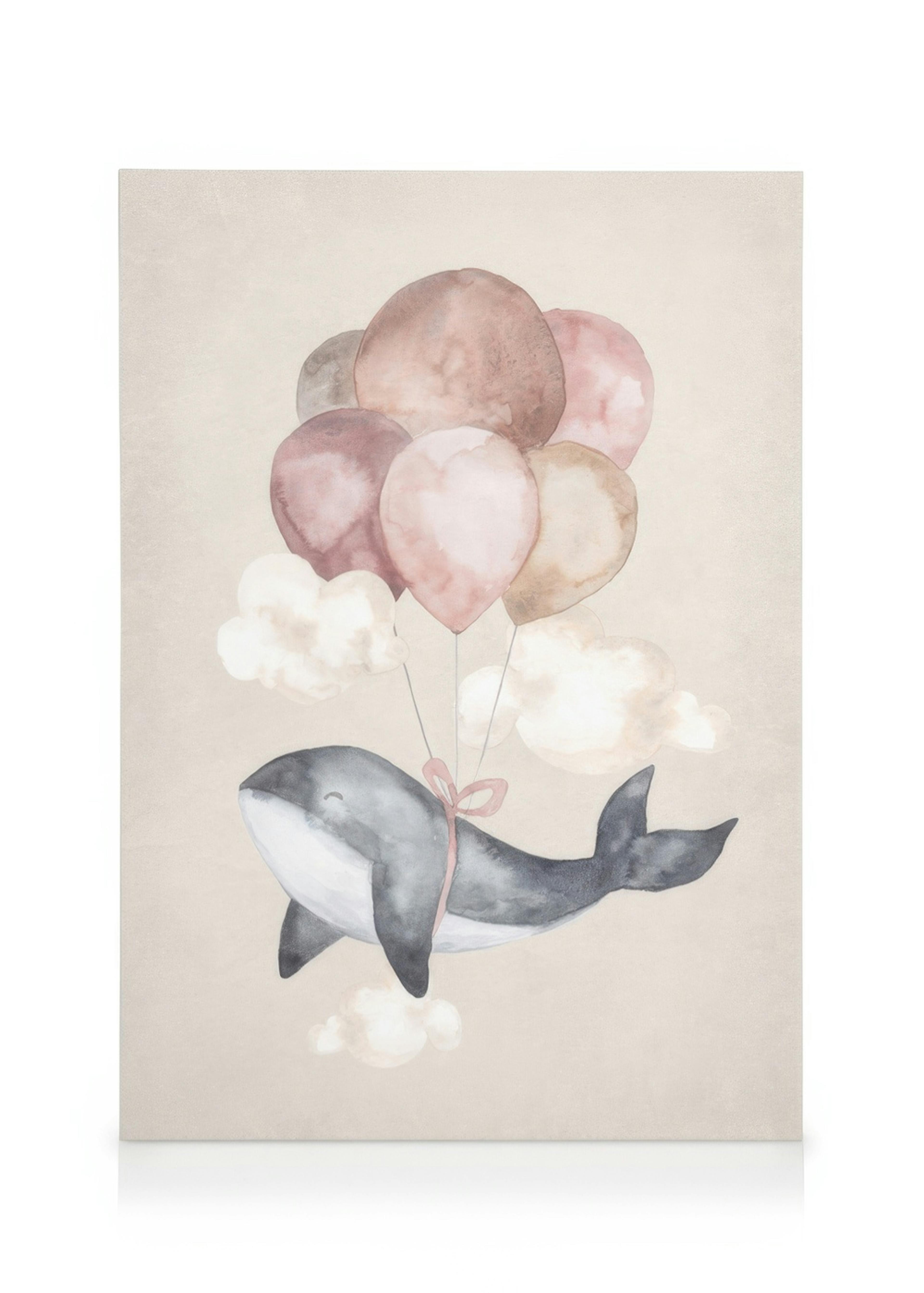 Dreaming Whale Lienzo 0