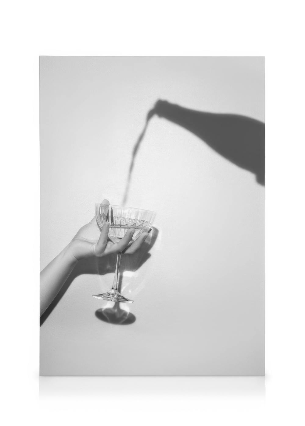 Canvas Schilderijen More Champagne Please Canvas (30x40 cm)
