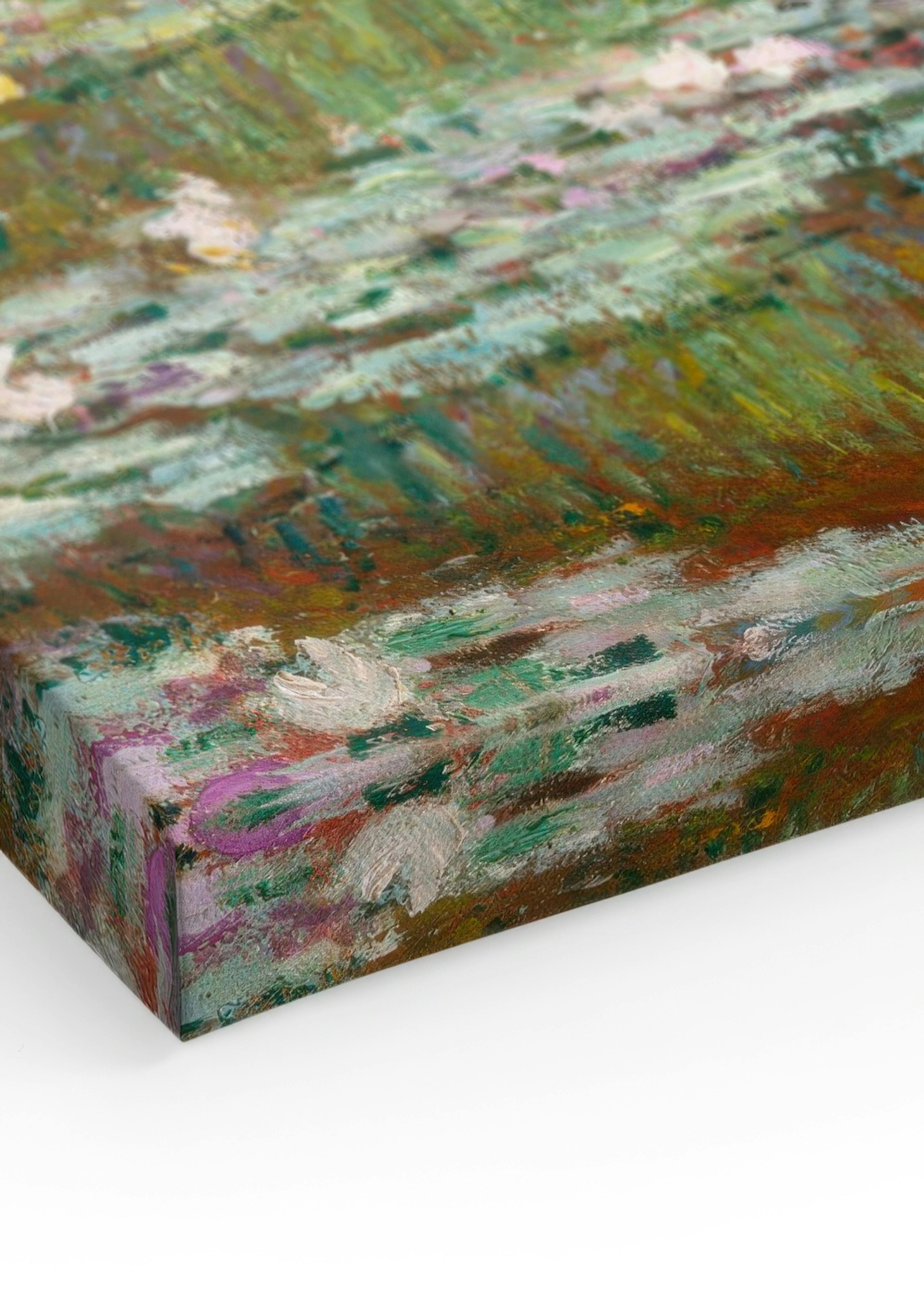 Monet - Bridge over a Pond of Water Lilies Canvas print