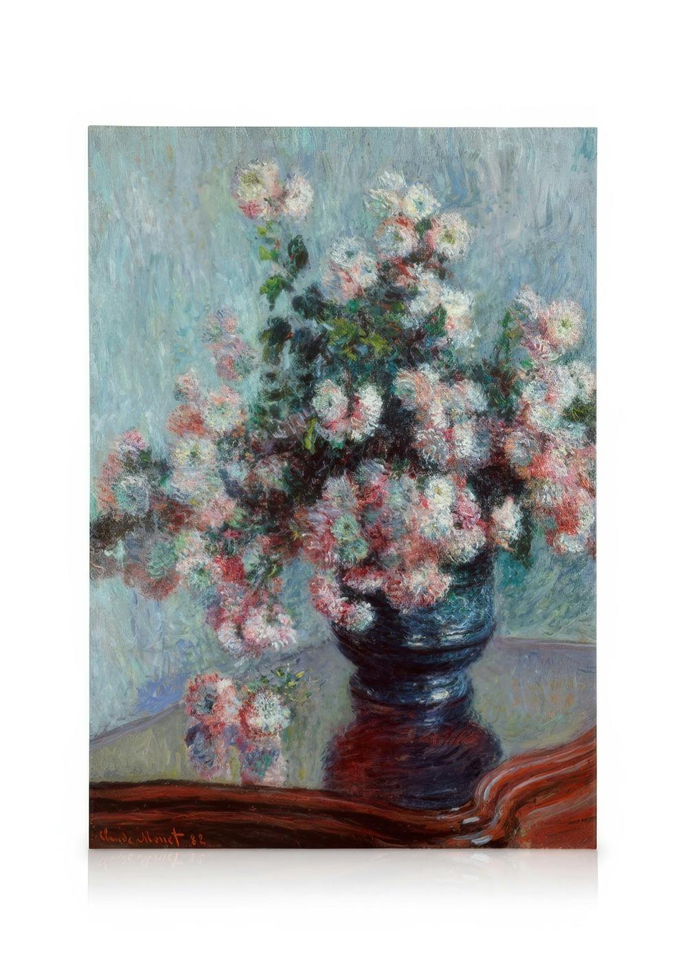 Leinwandbilder Monet - Chrysanthemums Leinwandbild (30x40 cm)