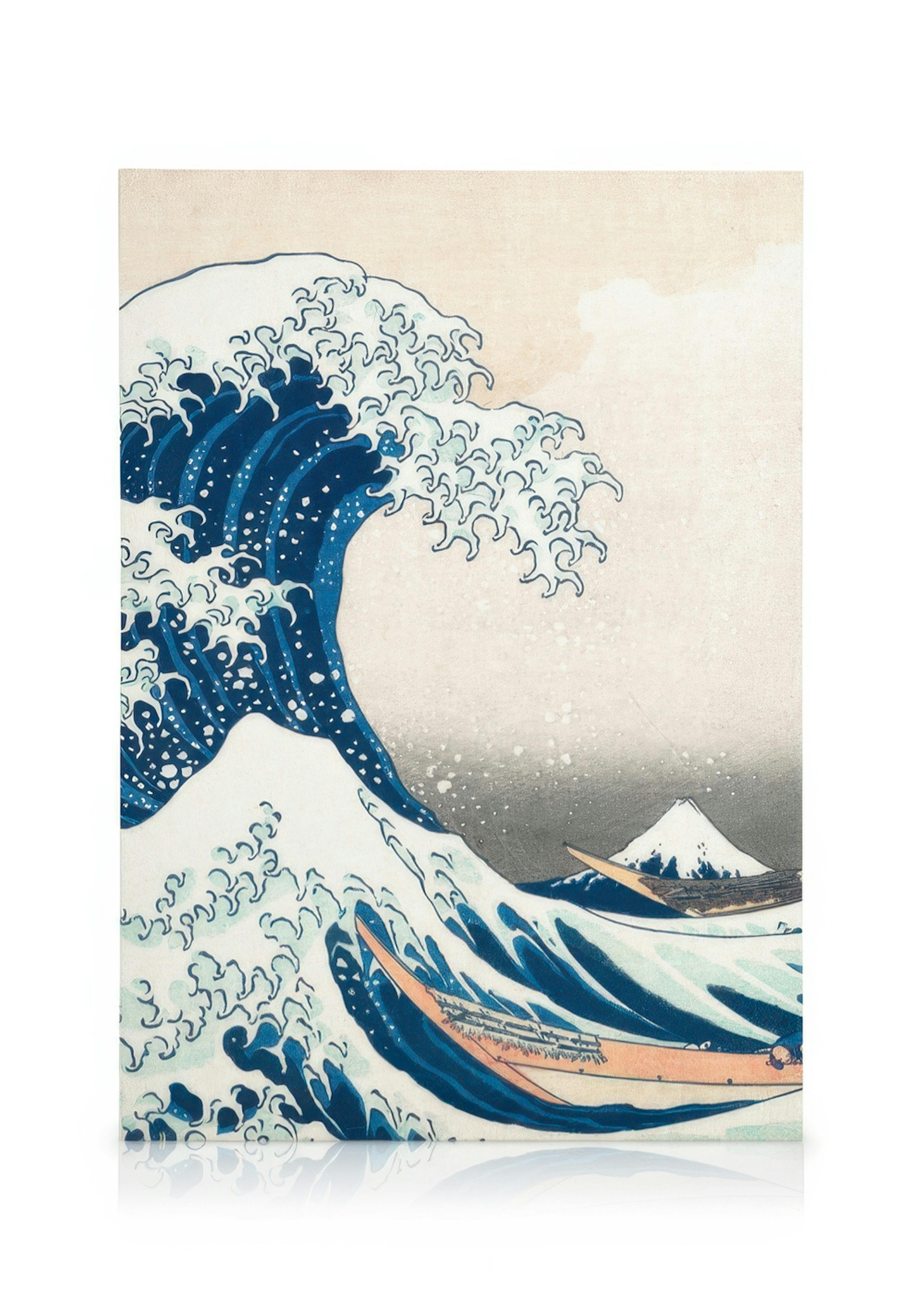 Hokusai - The Great Wave Canvastavla 0