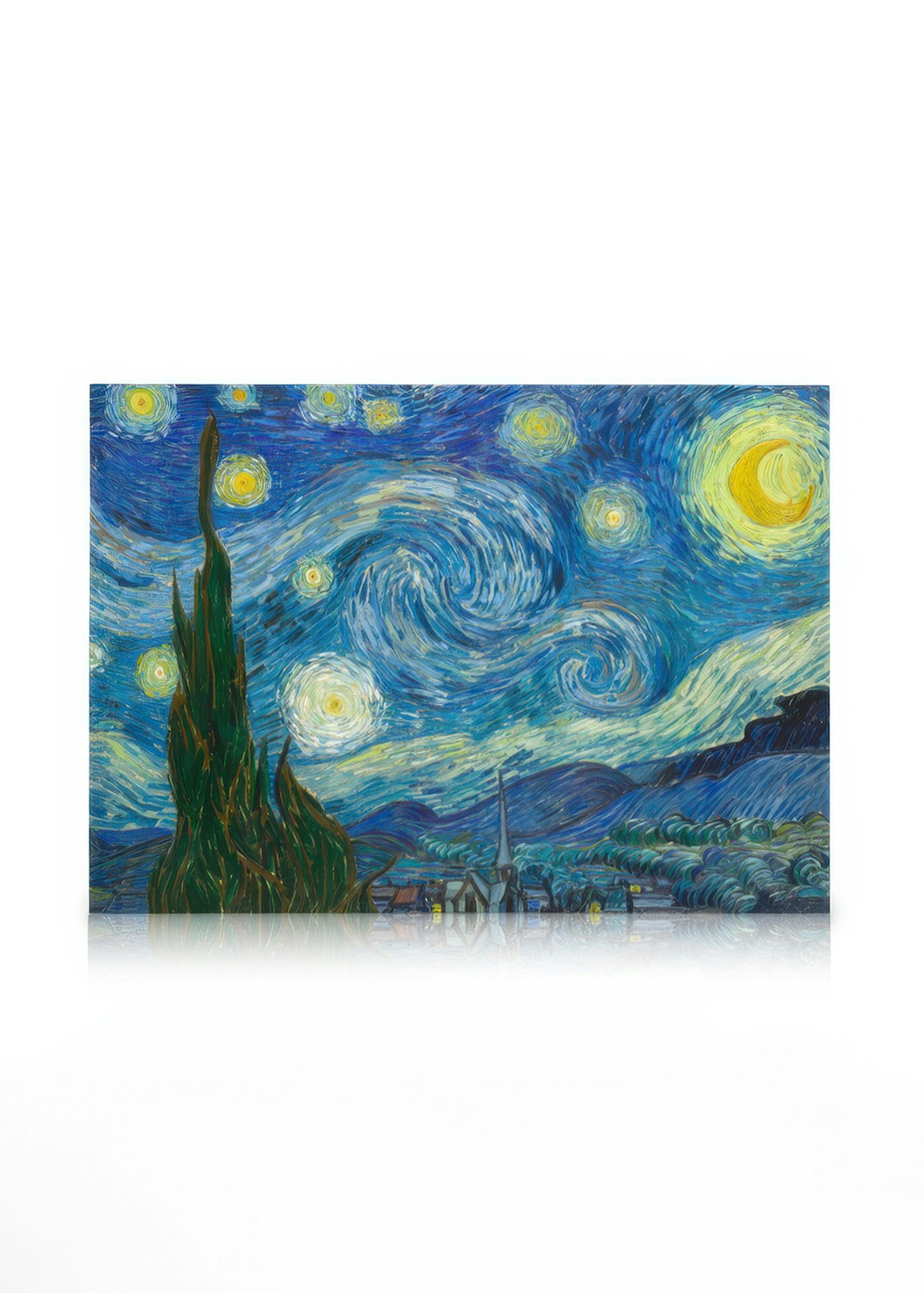 Van Gogh - The Starry Night Landscape Canvas print 0
