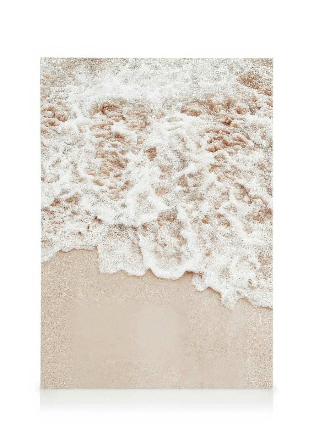 Canvas Prints The Beach Edge Canvas print (30x40 cm - Oak Frame)
