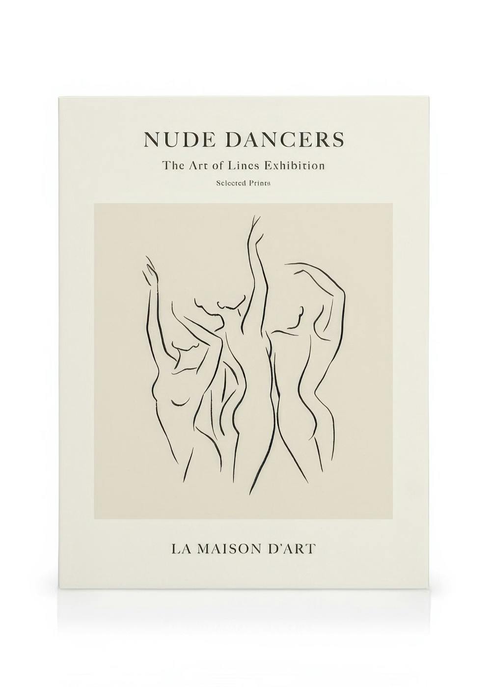 Nude Dancers No1 Obraz na plátne (50x70 cm)
